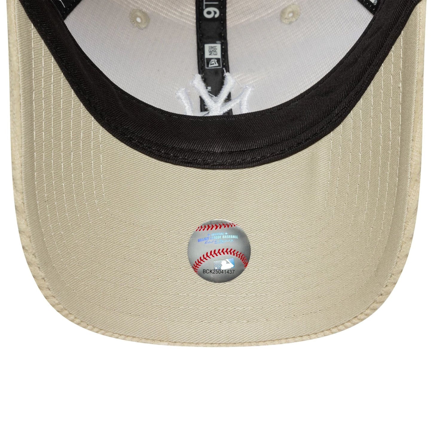 This is a New York Yankees MLB Cord Cream 9TWENTY Adjustable Cap 5