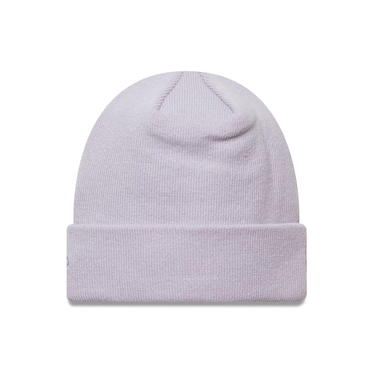 This is a LA Dodgers MLB League Essential Pastel Purple Cuff Knit Beanie Hat 2