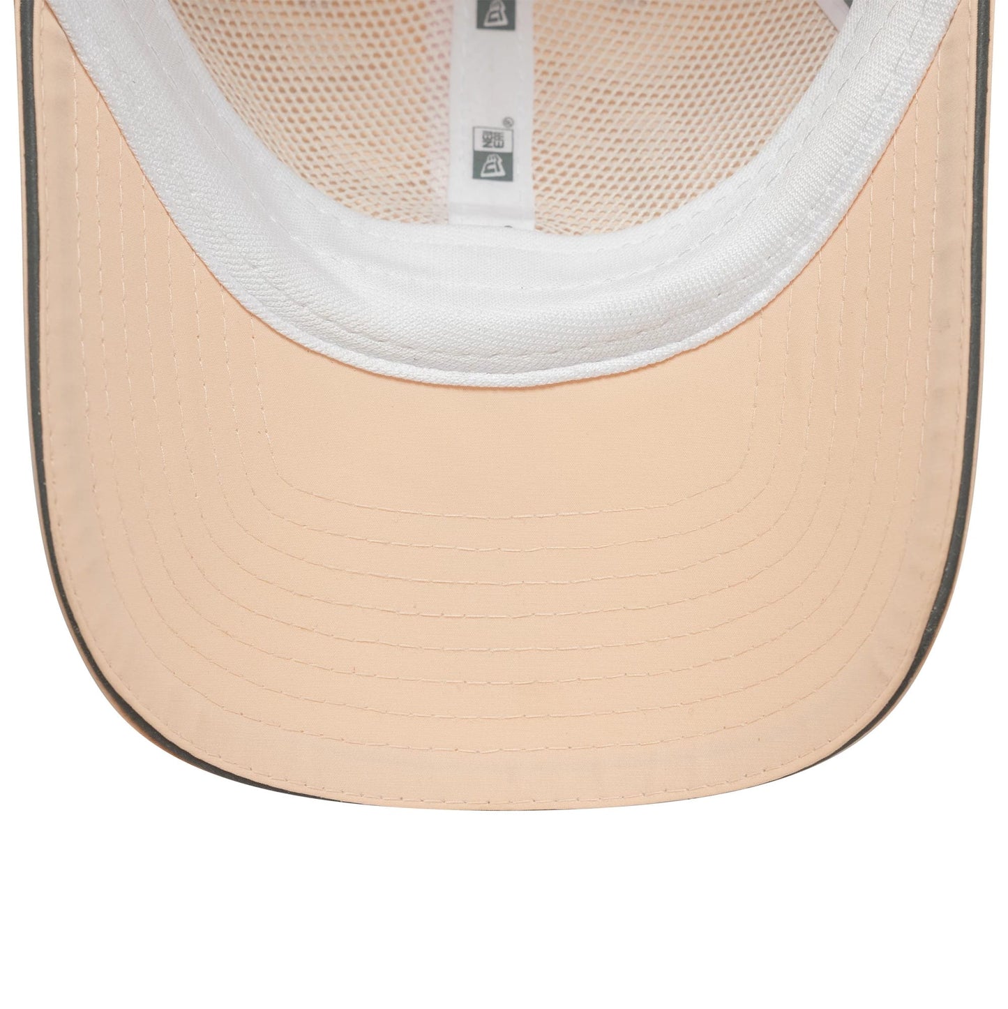 This is a New York Yankees Womens MLB Flawless Pastel Pink Pony Tail Adjustable Cap 5