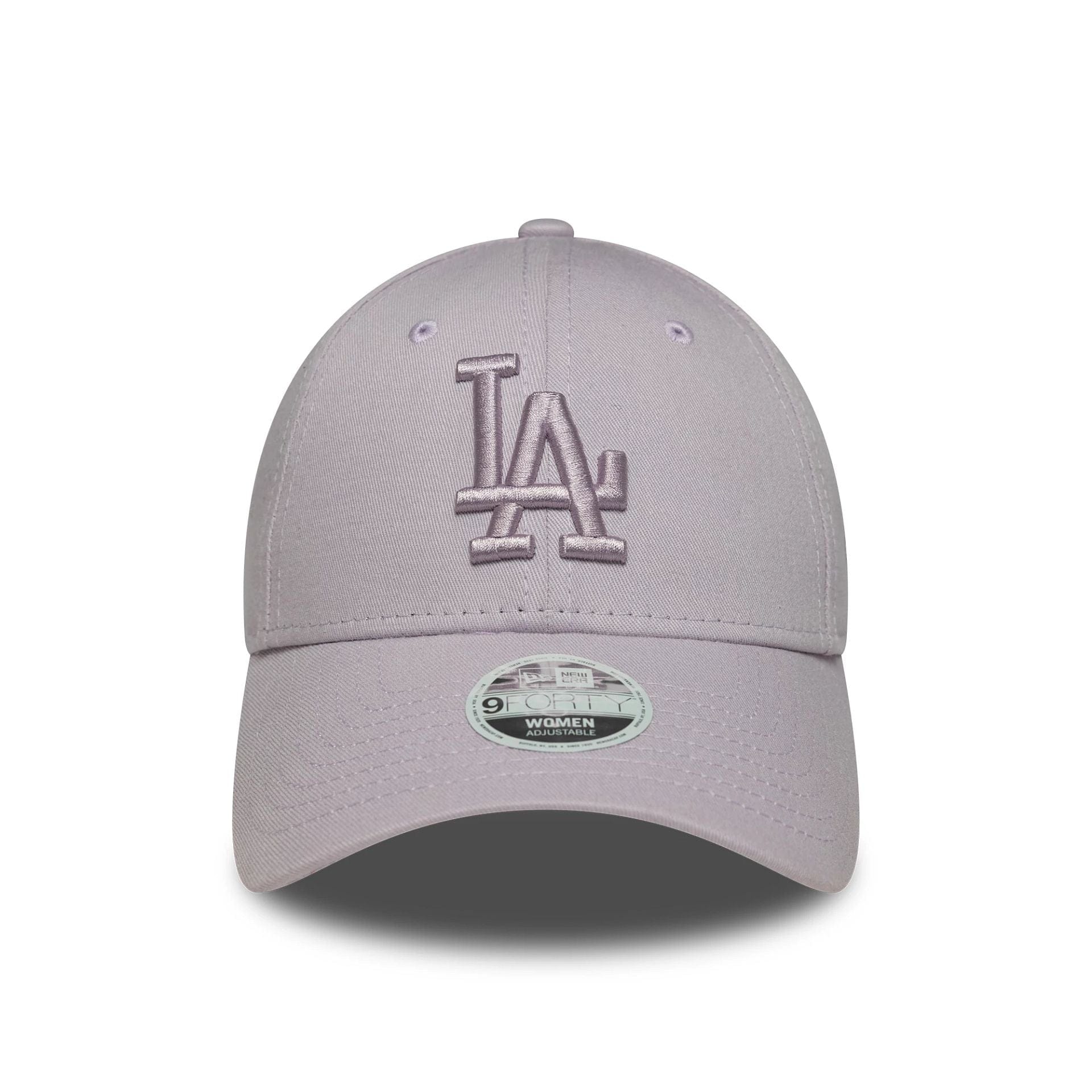 This is a LA Dodgers Womens MLB League Essential Pastel Purple 9FORTY Adjustable Cap 2