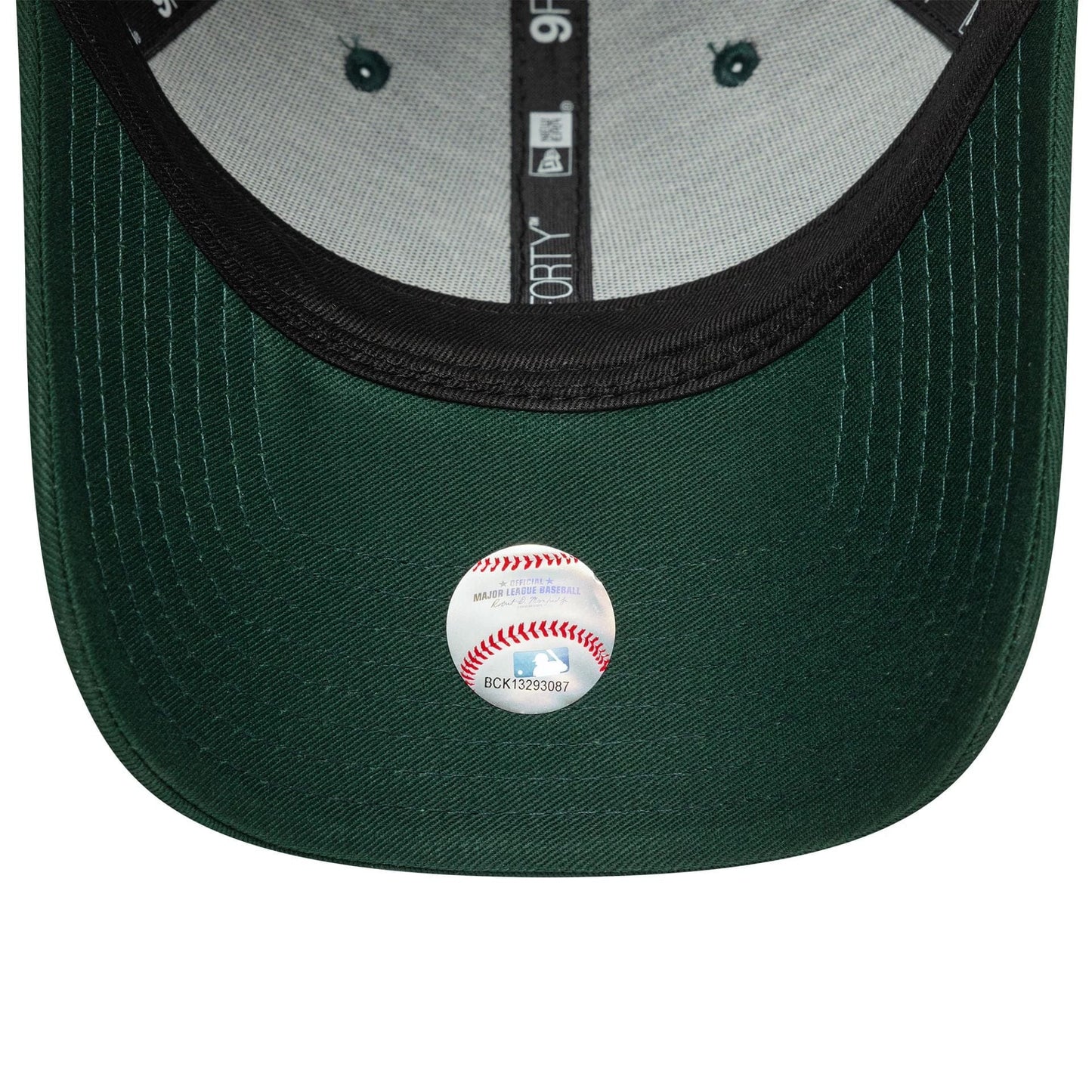 This is a New York Yankees MLB League Essential Dark Green 9FORTY Adjustable Cap 5