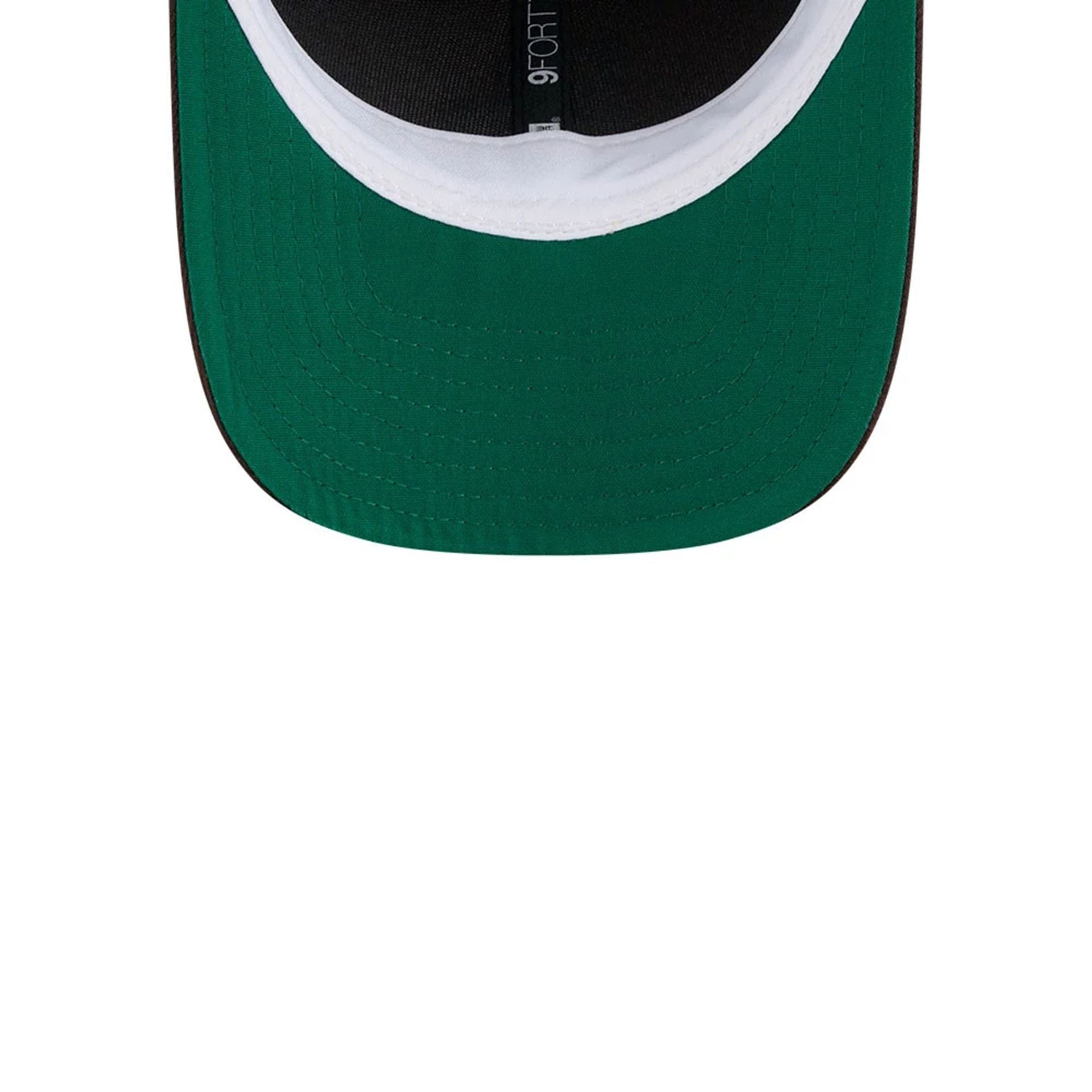 This is a San Diego Padres MLB 2025 Hall Of Fame Dark Brown 9FORTY M-Crown Adjustable Cap 2