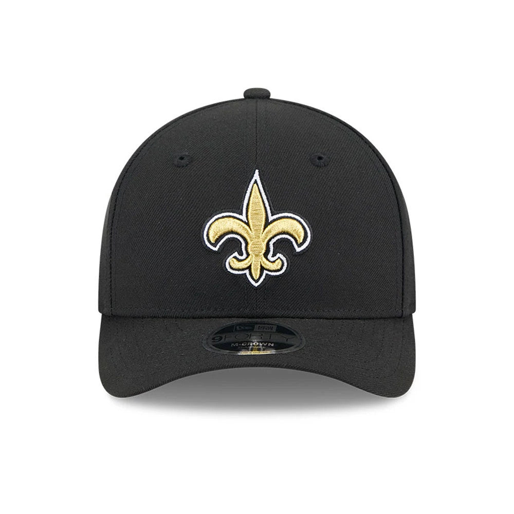 Pictured is this NFL Team New Orleans Saints 9FORTY M-Crown cap in black. 3
