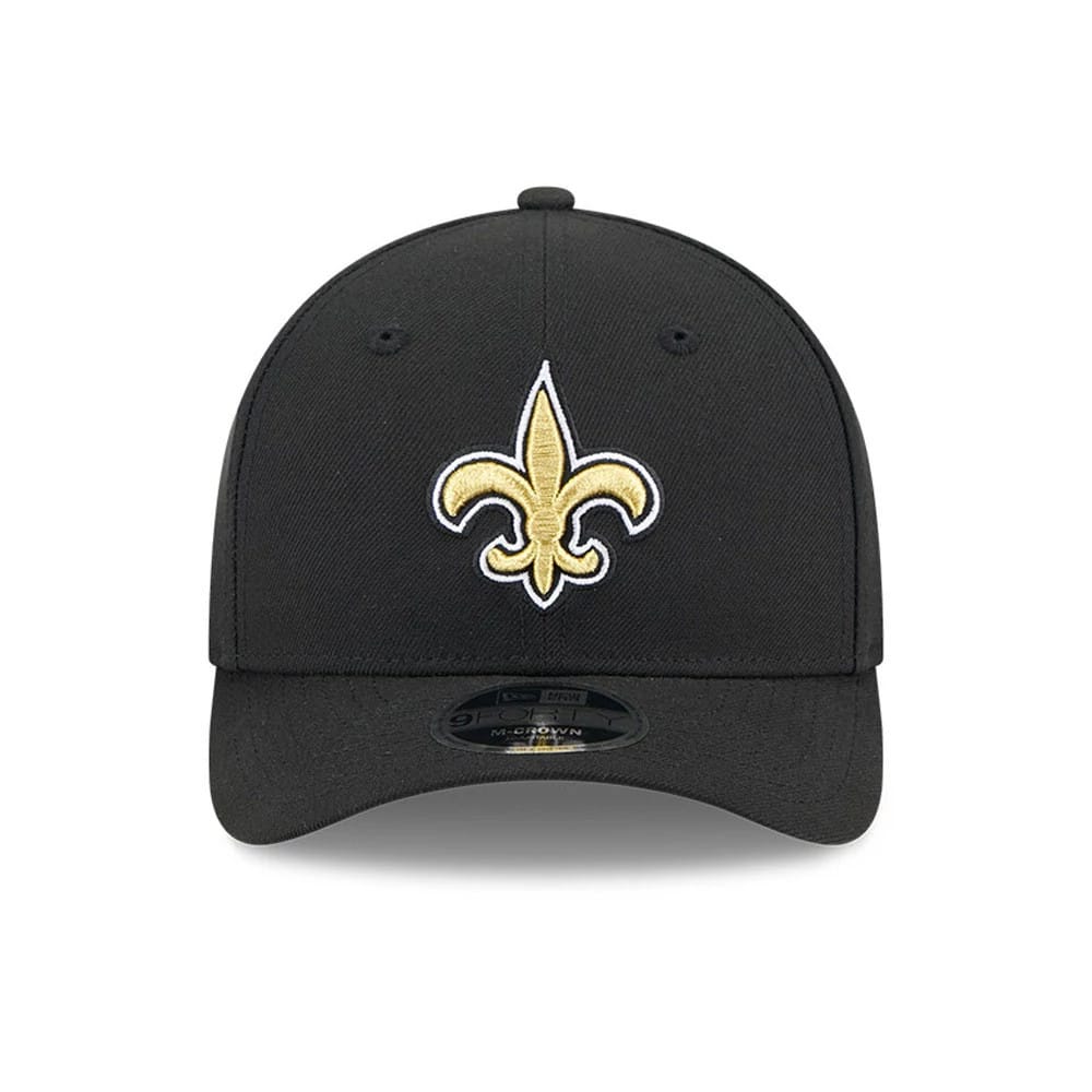 Pictured is this NFL Team New Orleans Saints 9FORTY M-Crown cap in black. 3