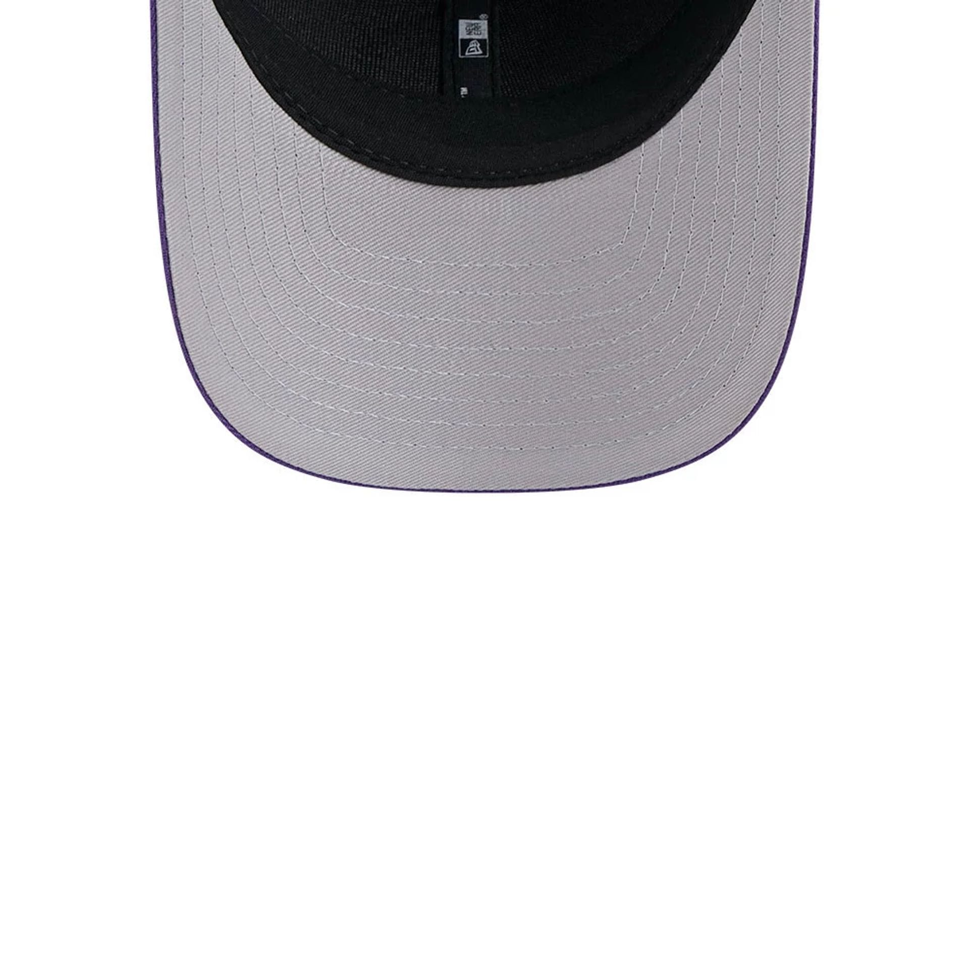 Pictured is this NFL Team Minnesota Vikings 9FORTY M-Crown cap in purple. 2