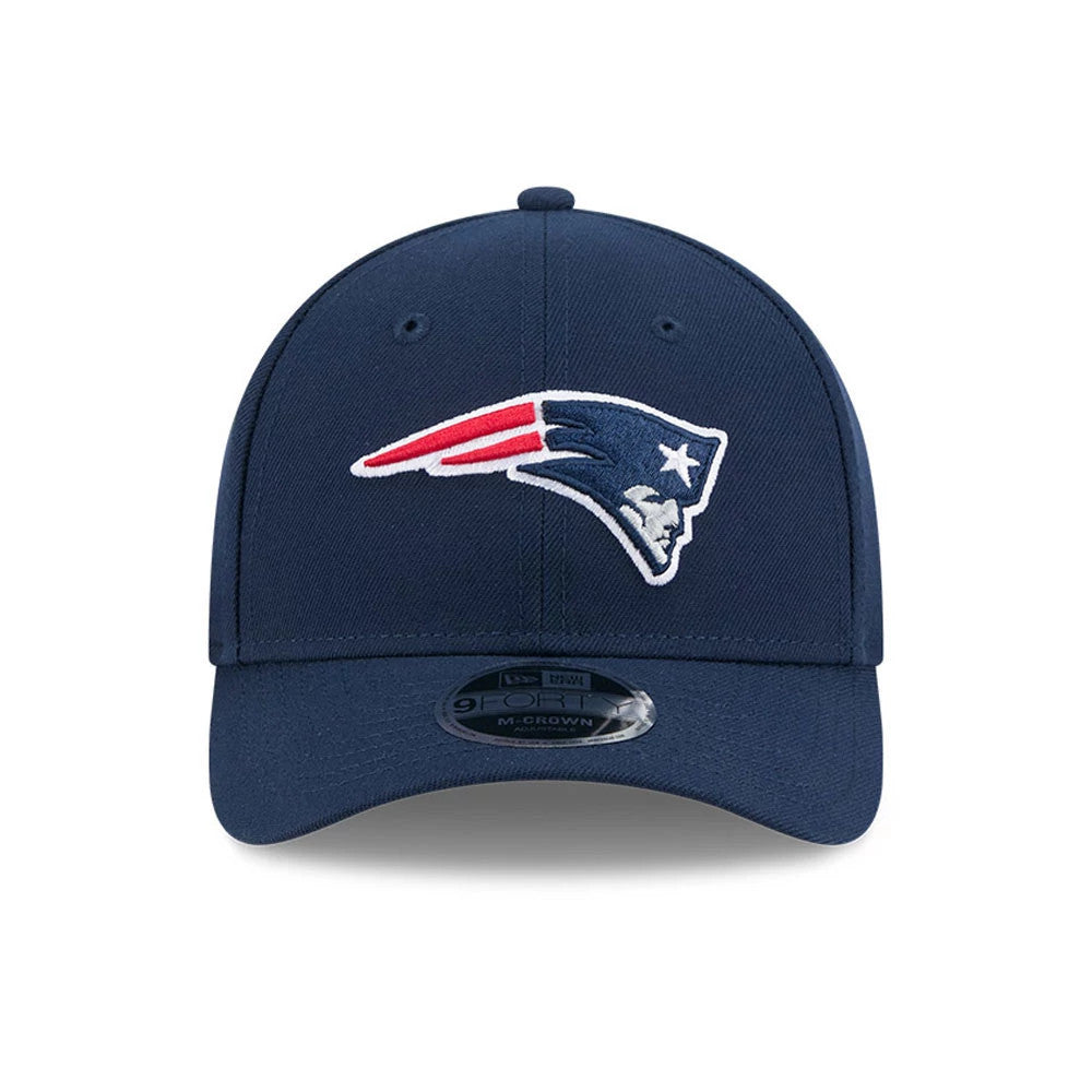 Pictured is this NFL Team New England Patriots 9FORTY M-Crown cap in dark blue. 3