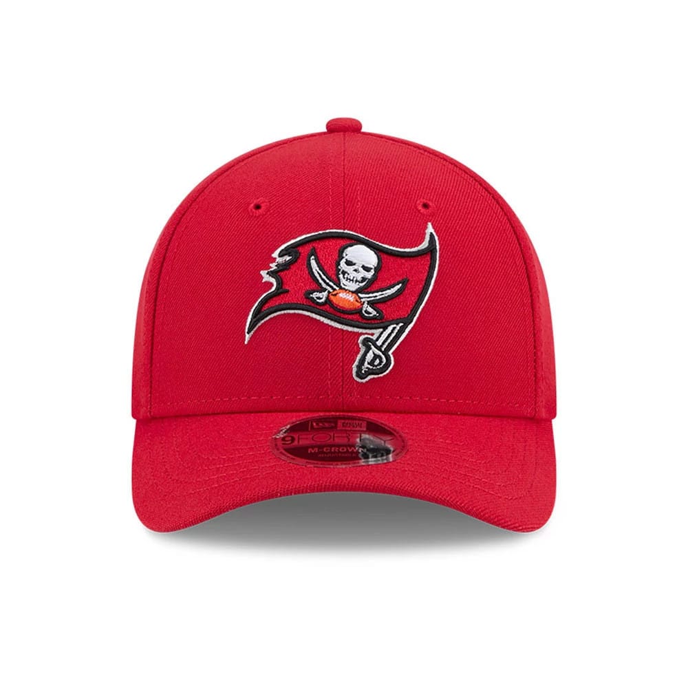 Pictured is this NFL Team Tampa Bay Buccaneers 9FORTY M-Crown cap in red. 3