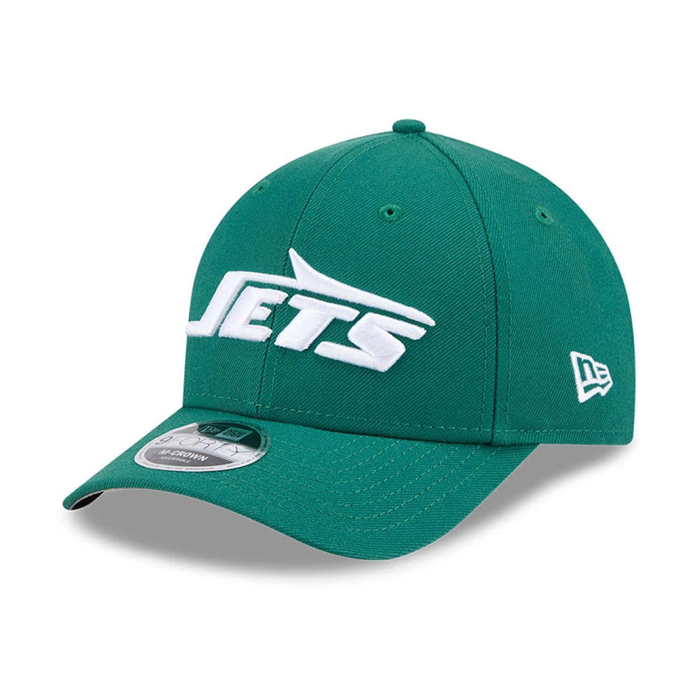 Pictured is this NFL Team New York Jets 9FORTY M-Crown cap in green. 1