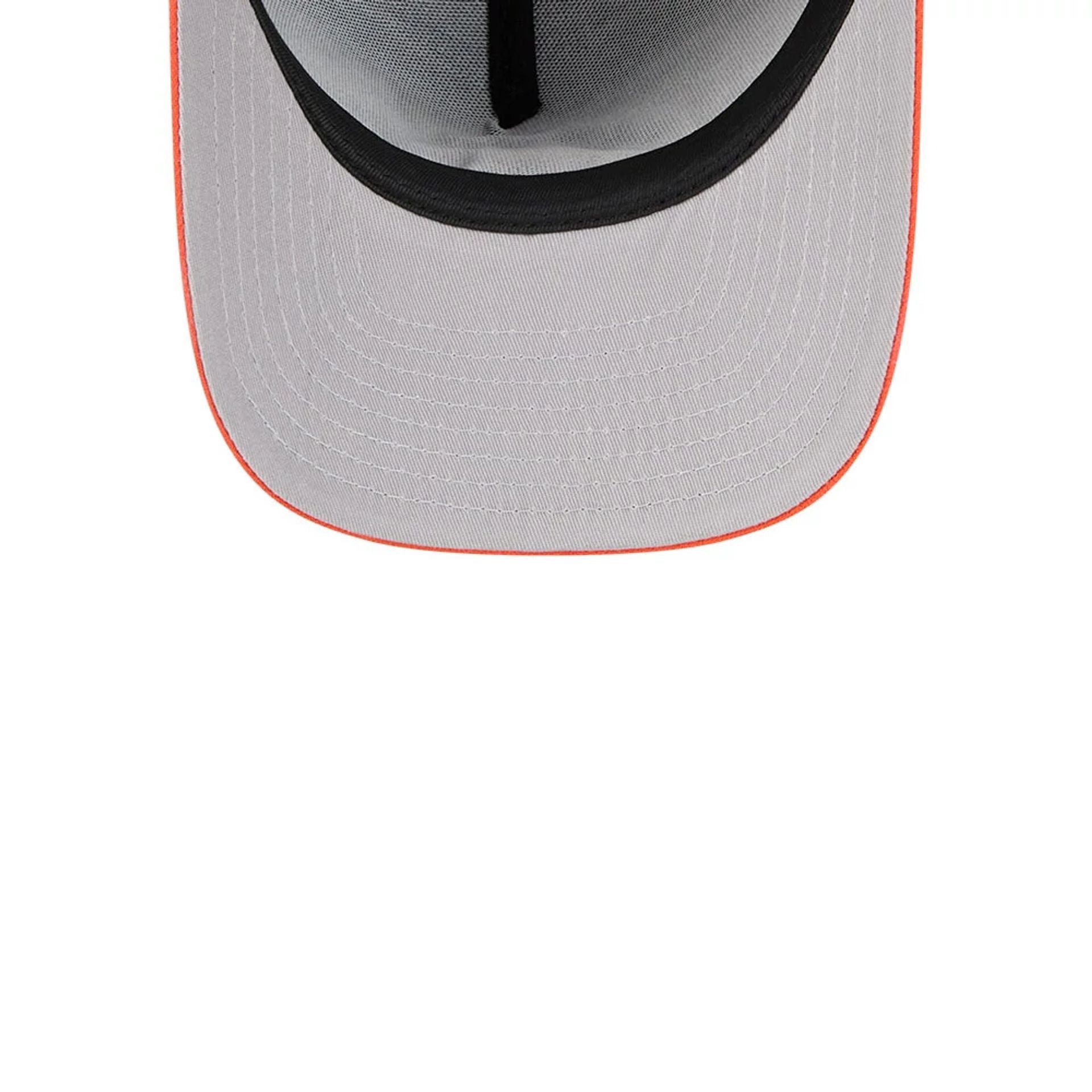 Pictured is this MLB Cartoon Houston Astros 59FIFTY A-Frame Fitted cap in navy. 2