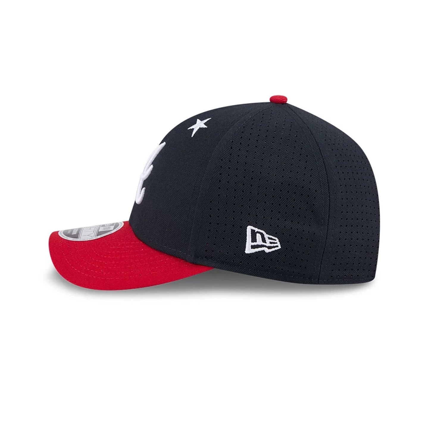This is a Atlanta Braves MLB 2025 All Star Game Navy 9FORTY M-Crown Adjustable Cap 4