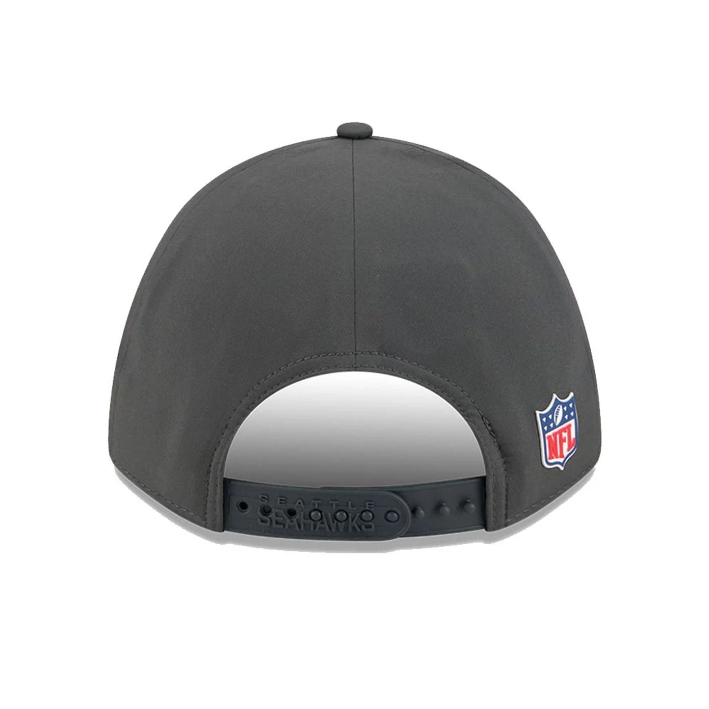 This is a Seattle Seahawks NFL Sideline 2025 Charcoal 9FORTY M-Crown Adjustable Cap 7