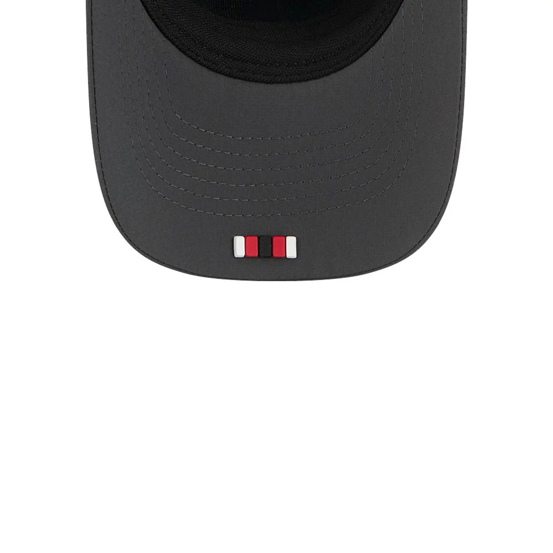 This is a San Francisco 49ers NFL Sideline 2025 Charcoal 9FORTY M-Crown Adjustable Cap 2