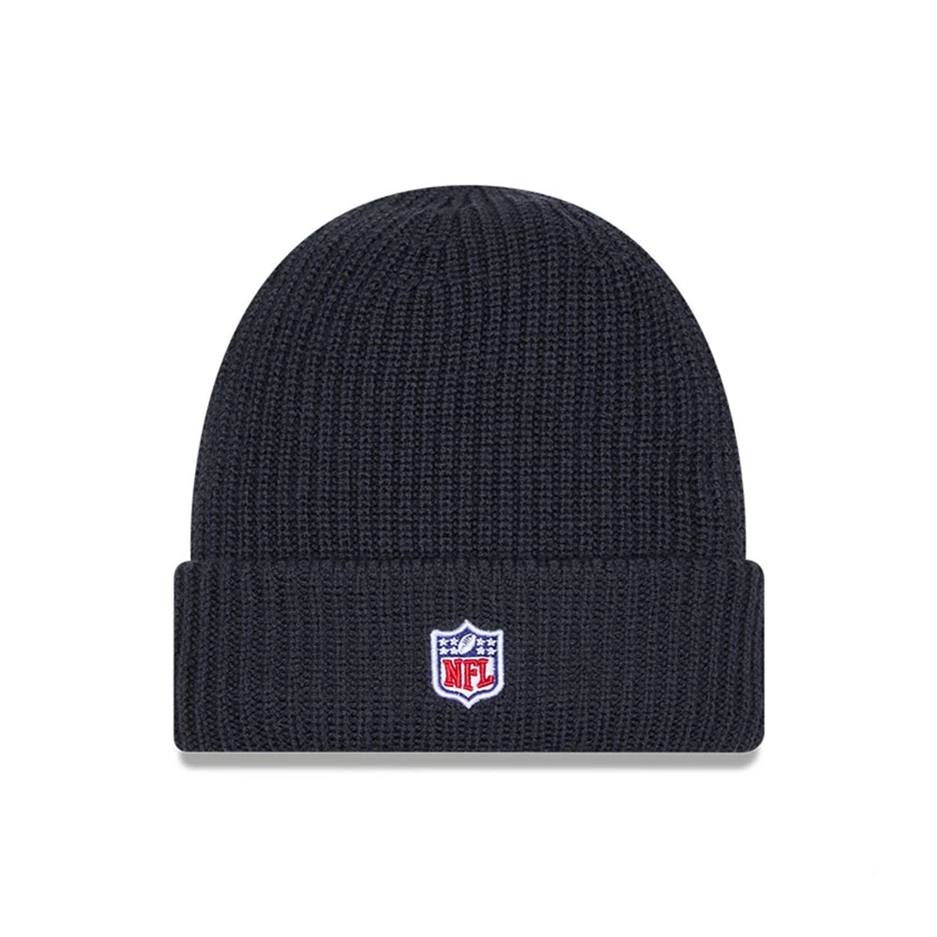This is a Pittsburgh Steelers NFL Sideline Charcoal Cuff knit Beanie Hat 2