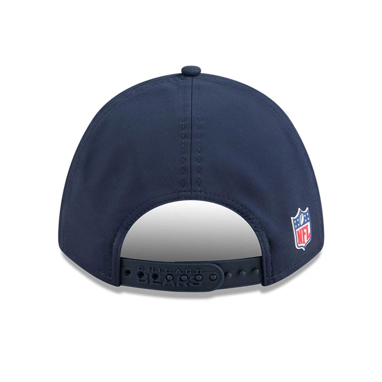 This is a Chicago Bears NFL Sideline 2025 Navy 9FORTY M-Crown Adjustable Cap 7