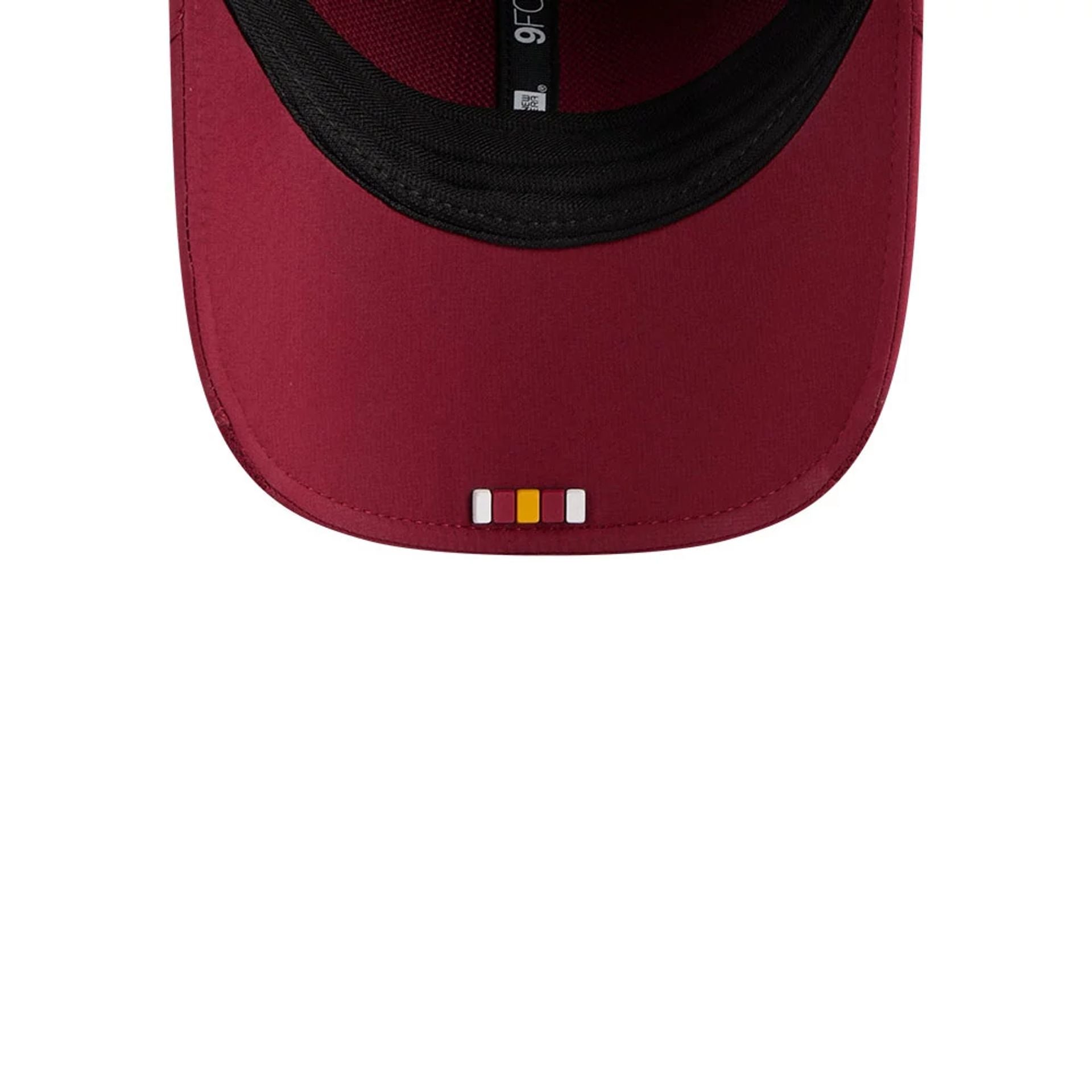 This is a Washington Commanders NFL Sideline 2025 Dark Red 9FORTY M-Crown Adjustable Cap 2