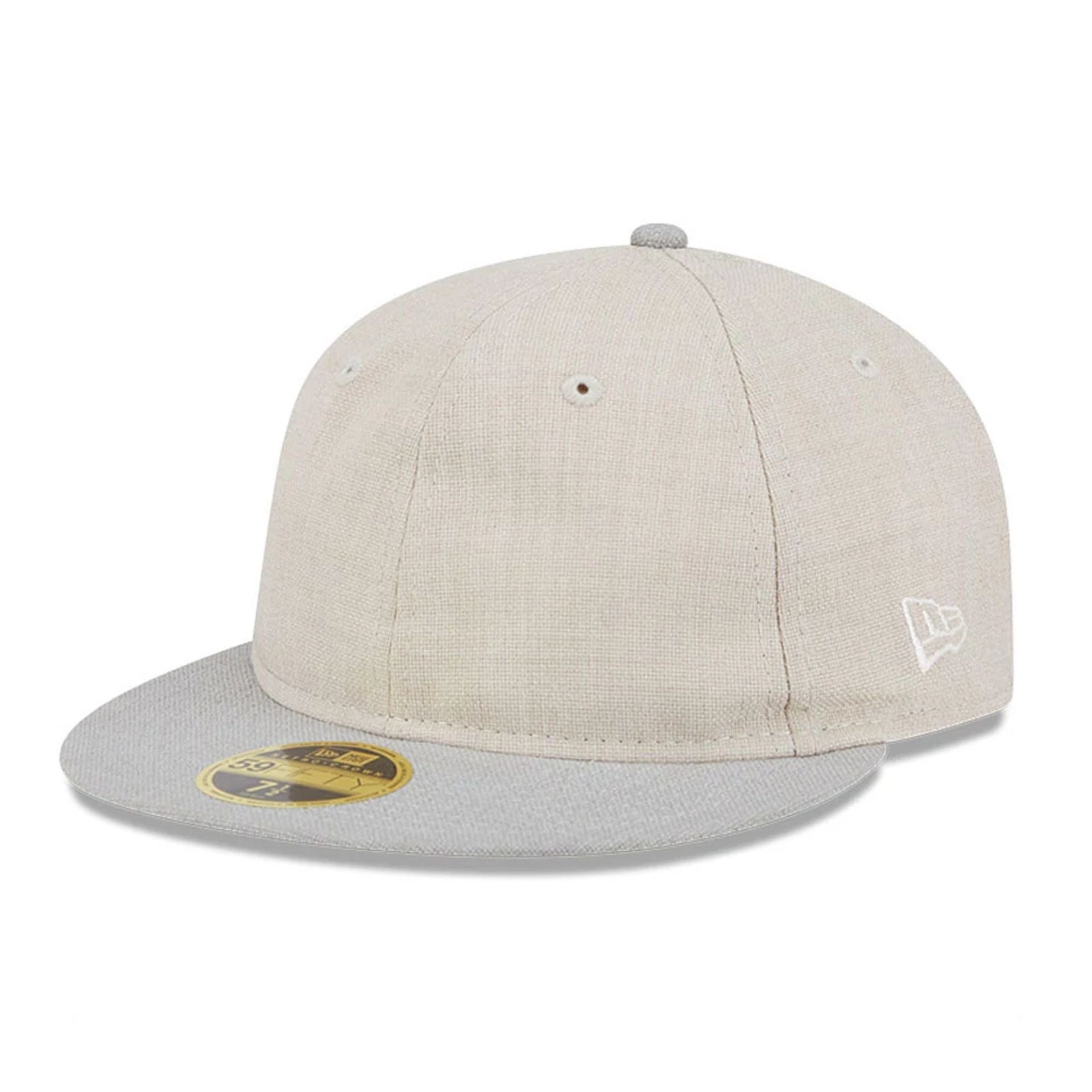 This is a New Era Earth Day Beige Retro Crown 59FIFTY Fitted Cap 1