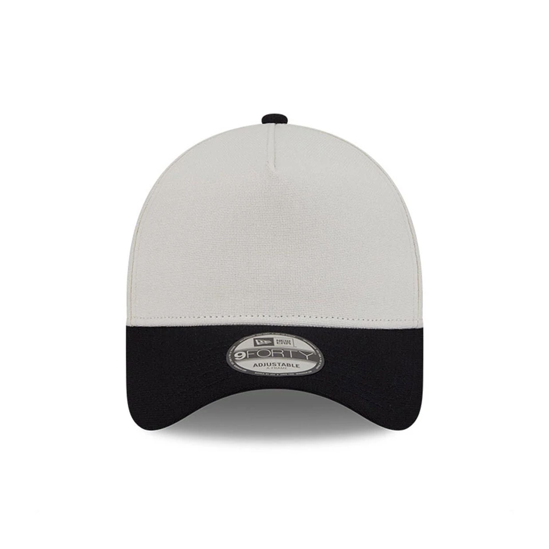 This is a New Era Earth Day White & Black 9FORTY A-Frame Adjustable Cap 2