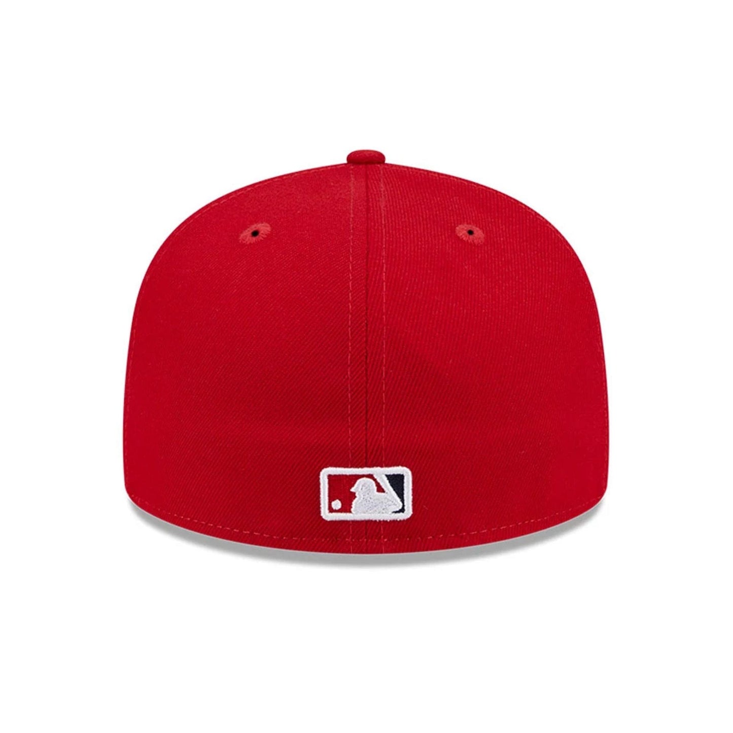 This is a LA Angels Floral Undervisor Red 59FIFTY Fitted Cap 7