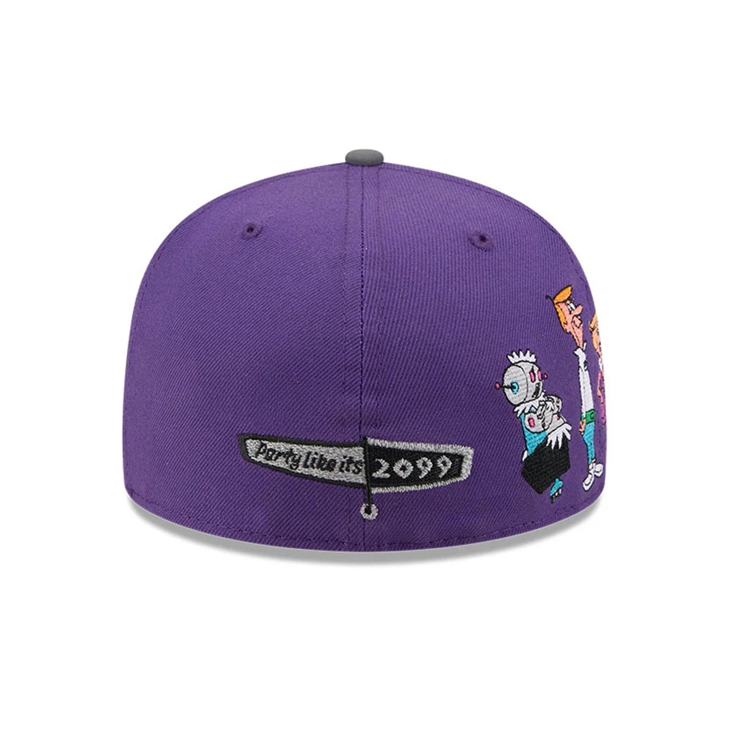 This is a The Jetsons Purple 59FIFTY Fitted Cap 7