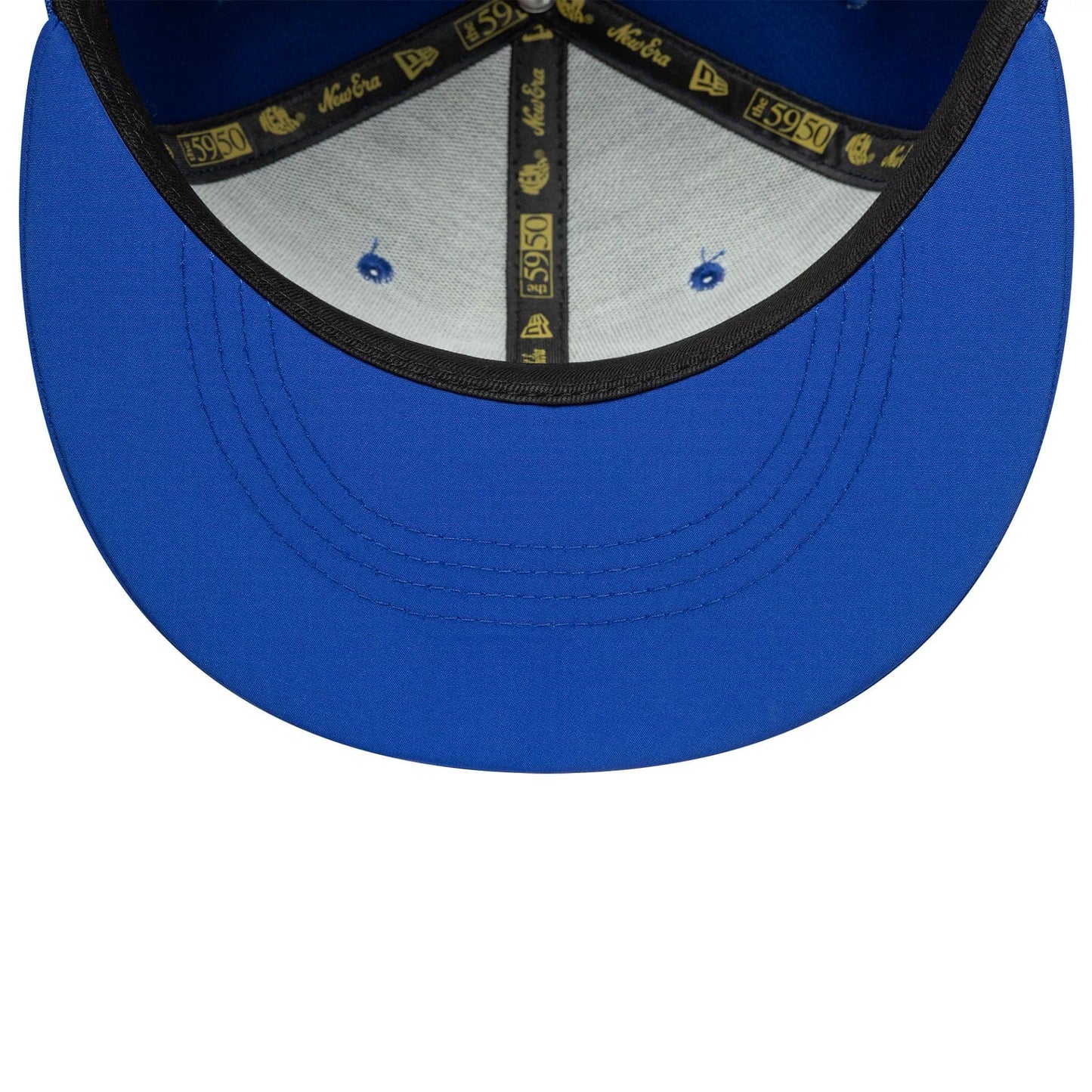 This is a MoneyGram Haas Formula 1 Silverstone Race Special Blue 59FIFTY Fitted Cap 6