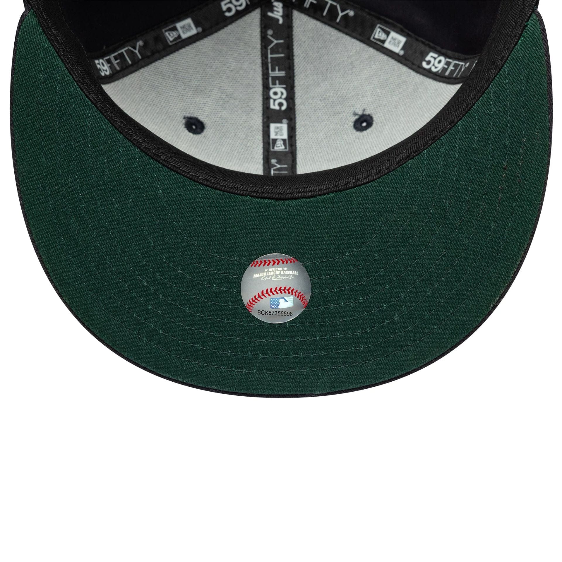 This is a Chicago Cubs Just Don Navy 59FIFTY Fitted Cap 2