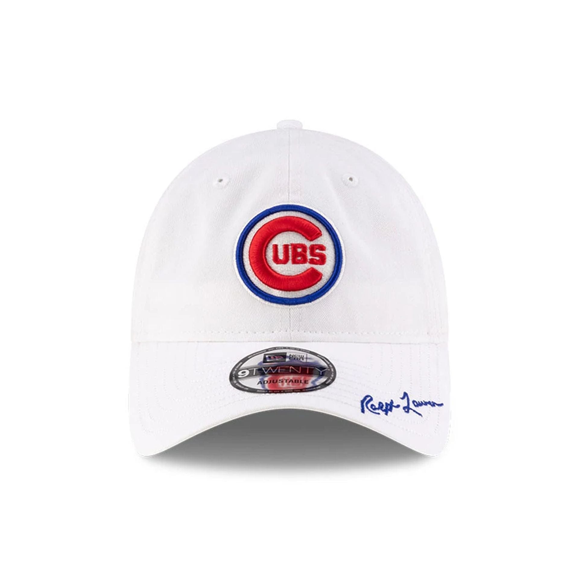 This is a Chicago Cubs Ralph Lauren X MLB Open White 9TWENTY Adjustable Cap 2