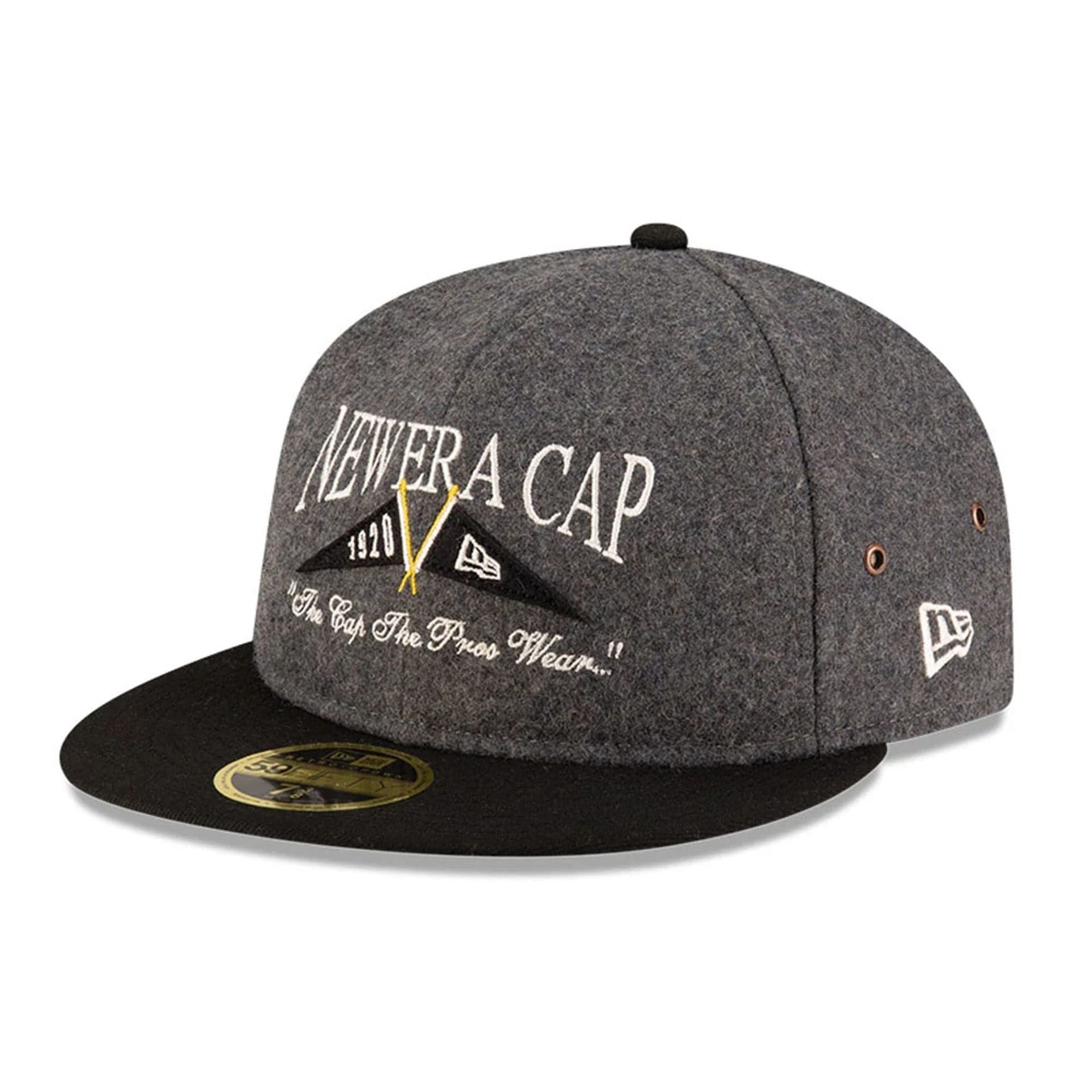 This is a 59FIFTY Day Grey Retro Crown 59FIFTY Fitted Cap 1