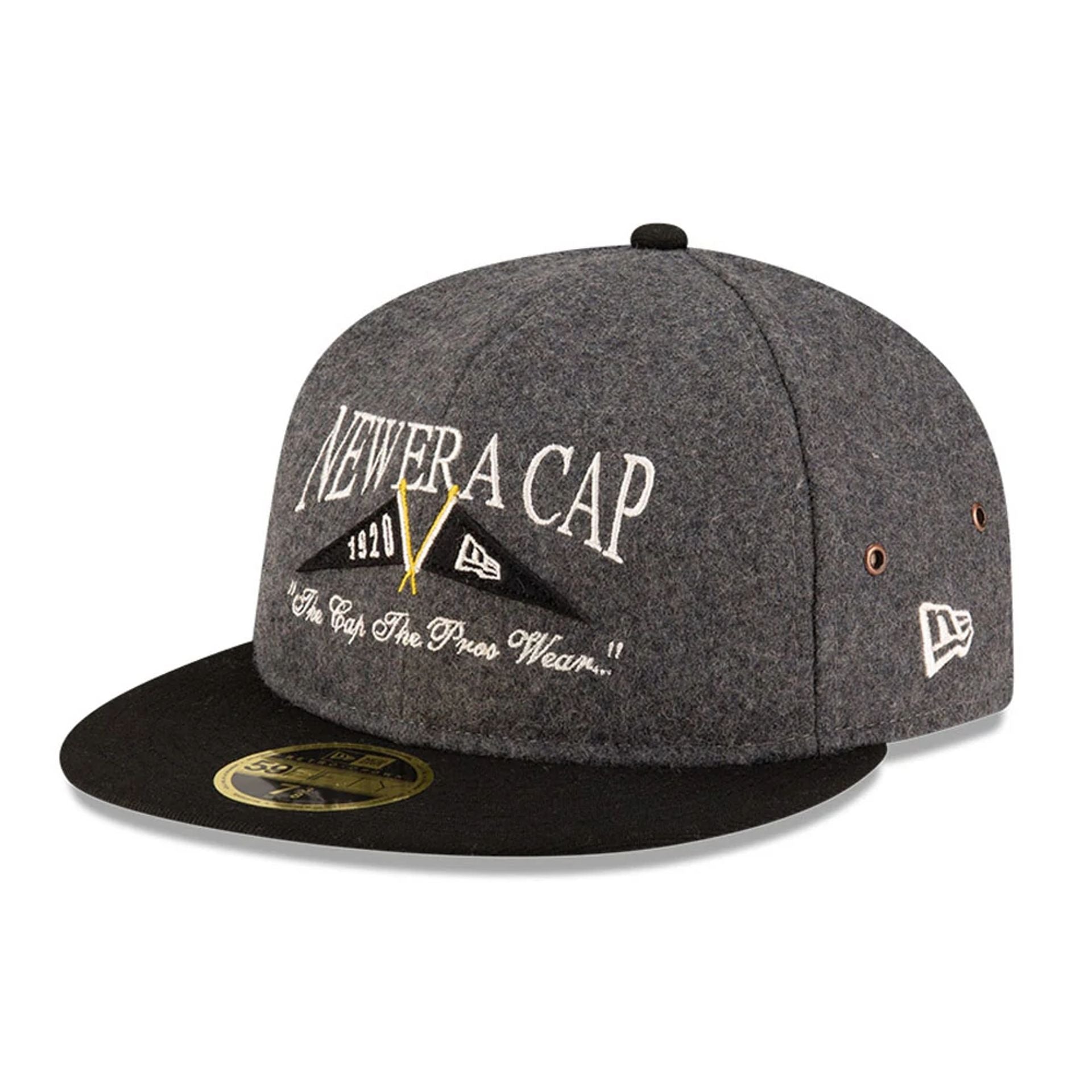This is a 59FIFTY Day Grey Retro Crown 59FIFTY Fitted Cap 1
