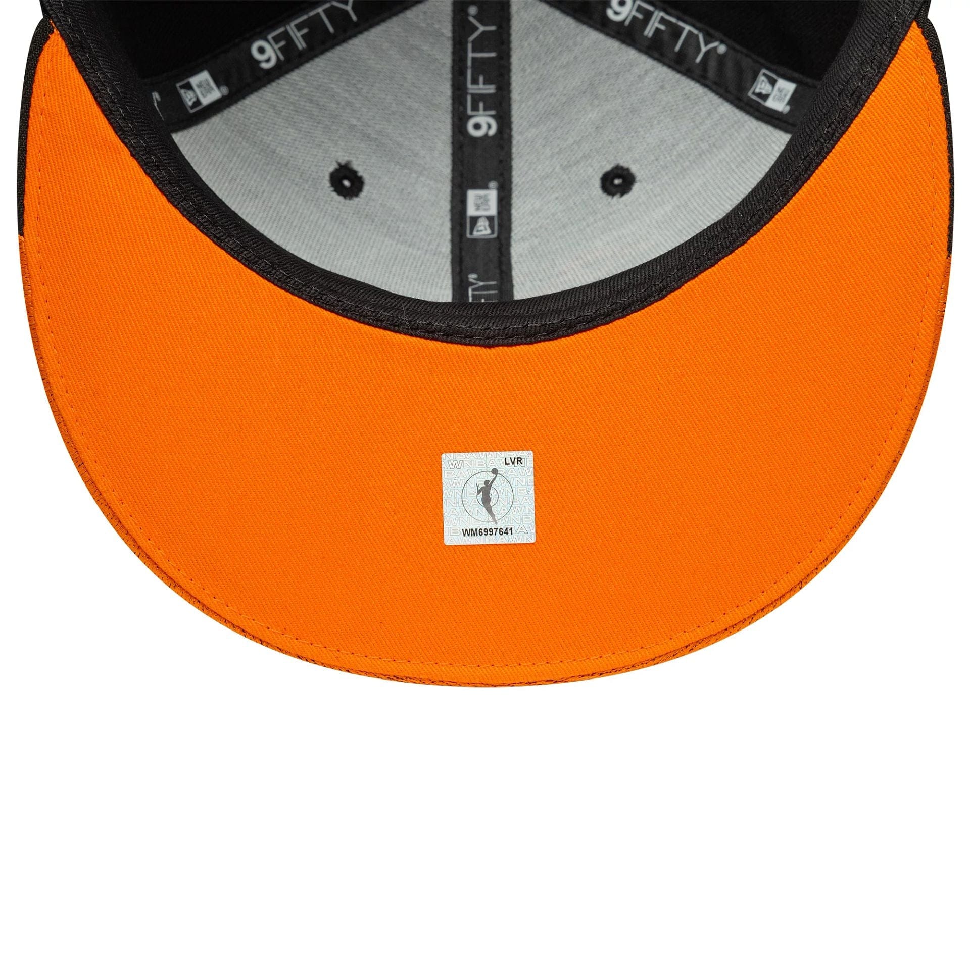 This is a WNBA 2025 All Star Game Logo Black 9FIFTY Snapback Adjustable Cap 2