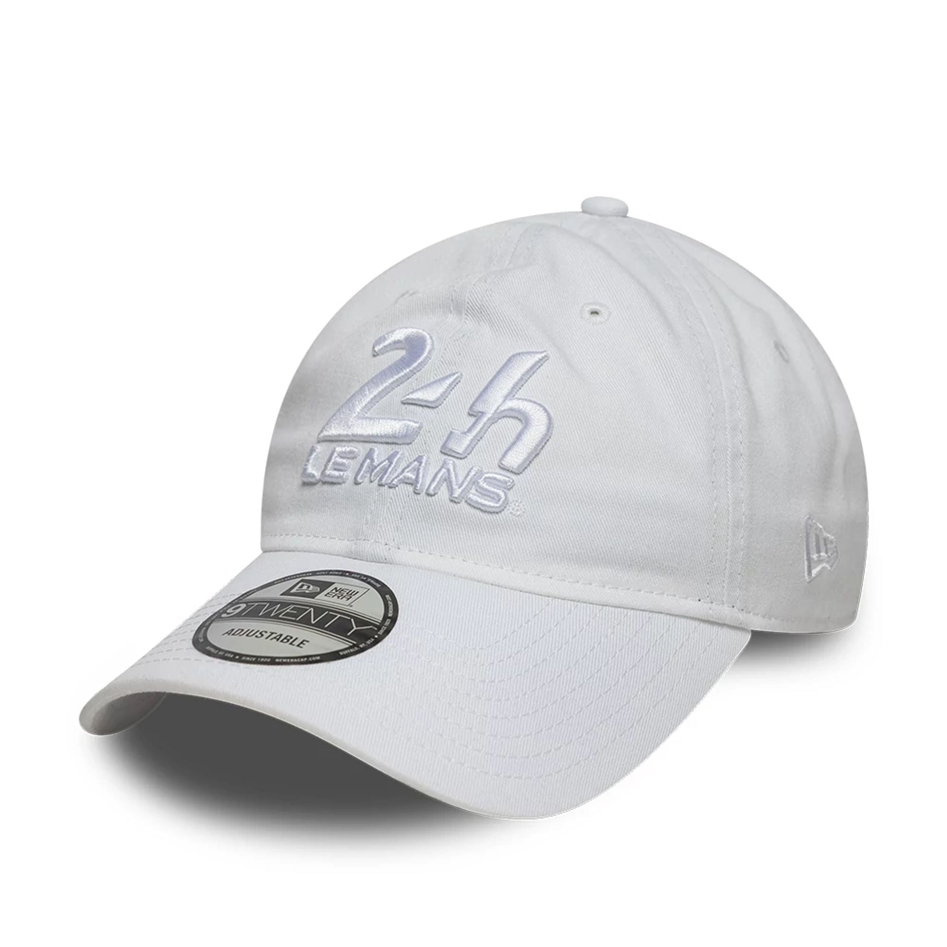 This is a 24HR Le Mans Country White 9TWENTY Adjustable Cap 1