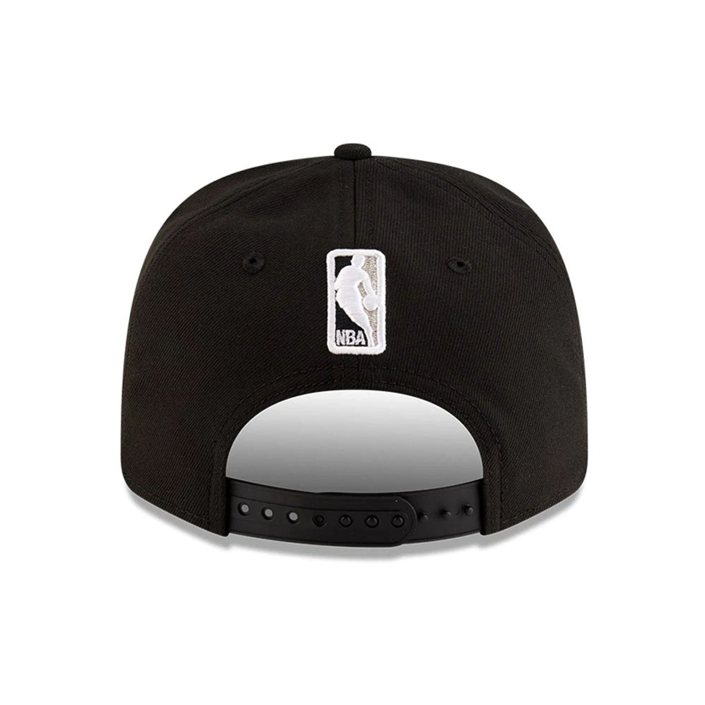 This is a San Antonio Spurs NBA Team Black 9SEVENTY Stretch Snap Adjustable Cap 7