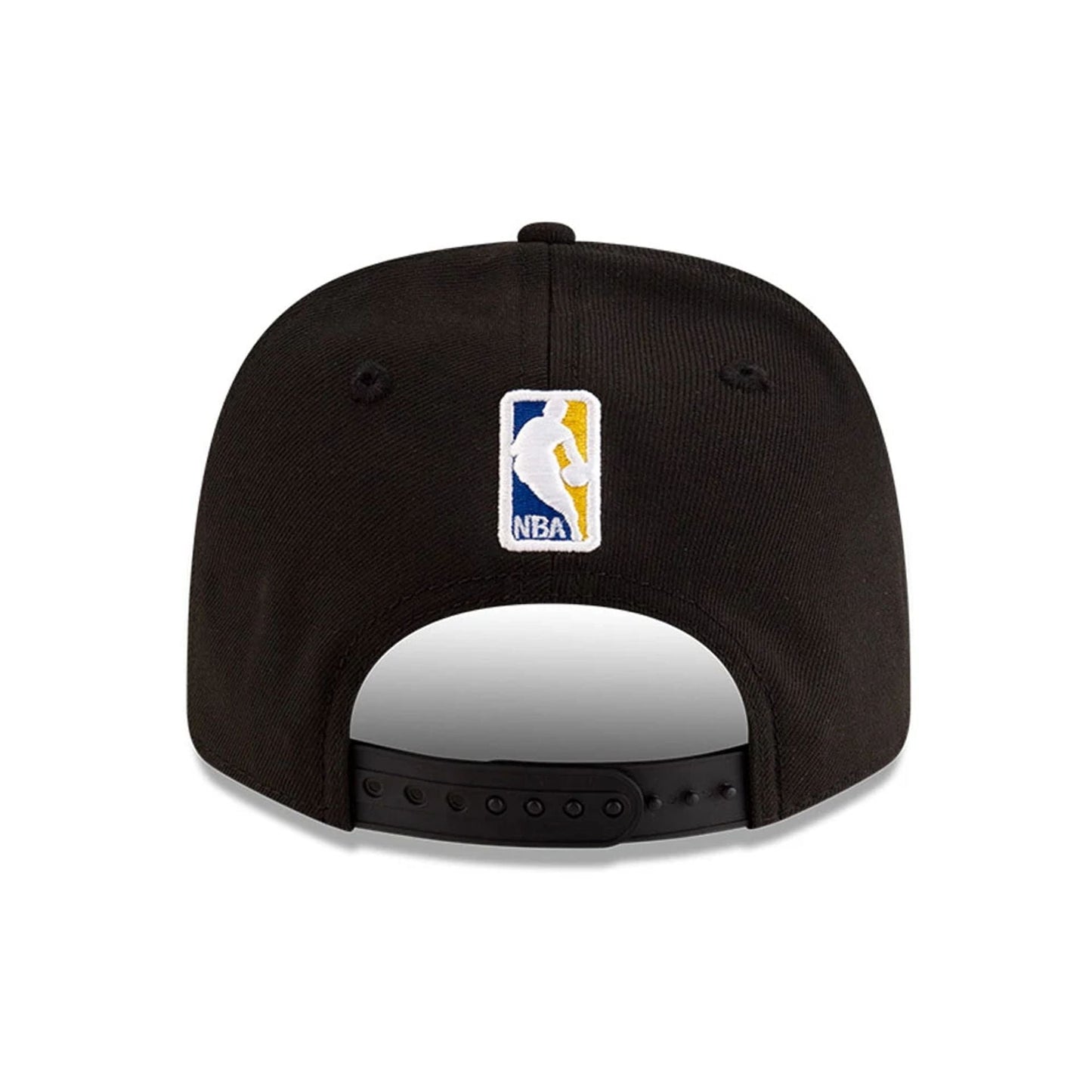 This is a Golden State Warriors NBA Team Black 9SEVENTY Stretch Snap Adjustable Cap 7