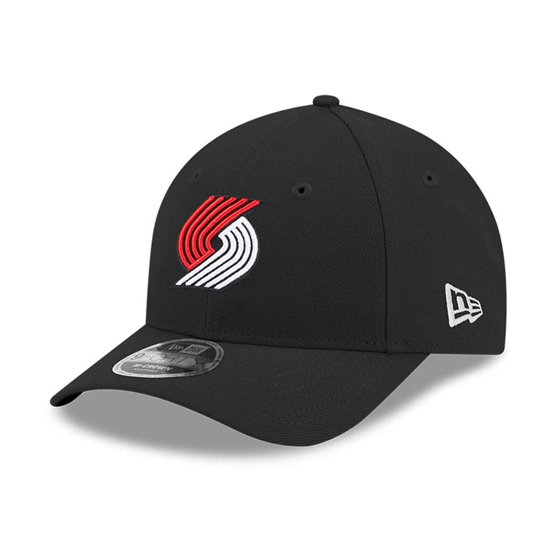 This is a Portland Trail Blazers NBA Team Black 9FORTY M-Crown Adjustable Cap 1