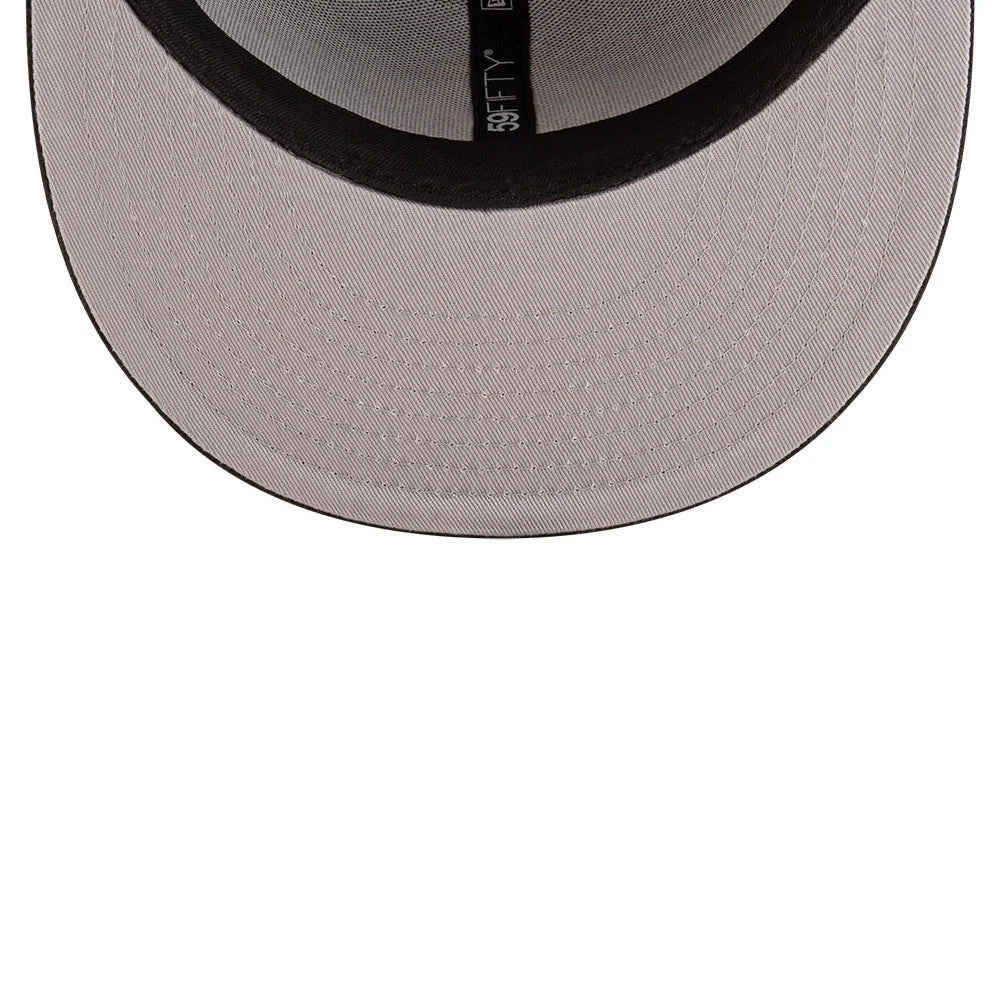 This is a California Golden Seals NHL Basic Black 59FIFTY Fitted Cap 2