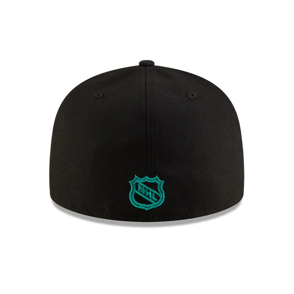 This is a California Golden Seals NHL Basic Black 59FIFTY Fitted Cap 7