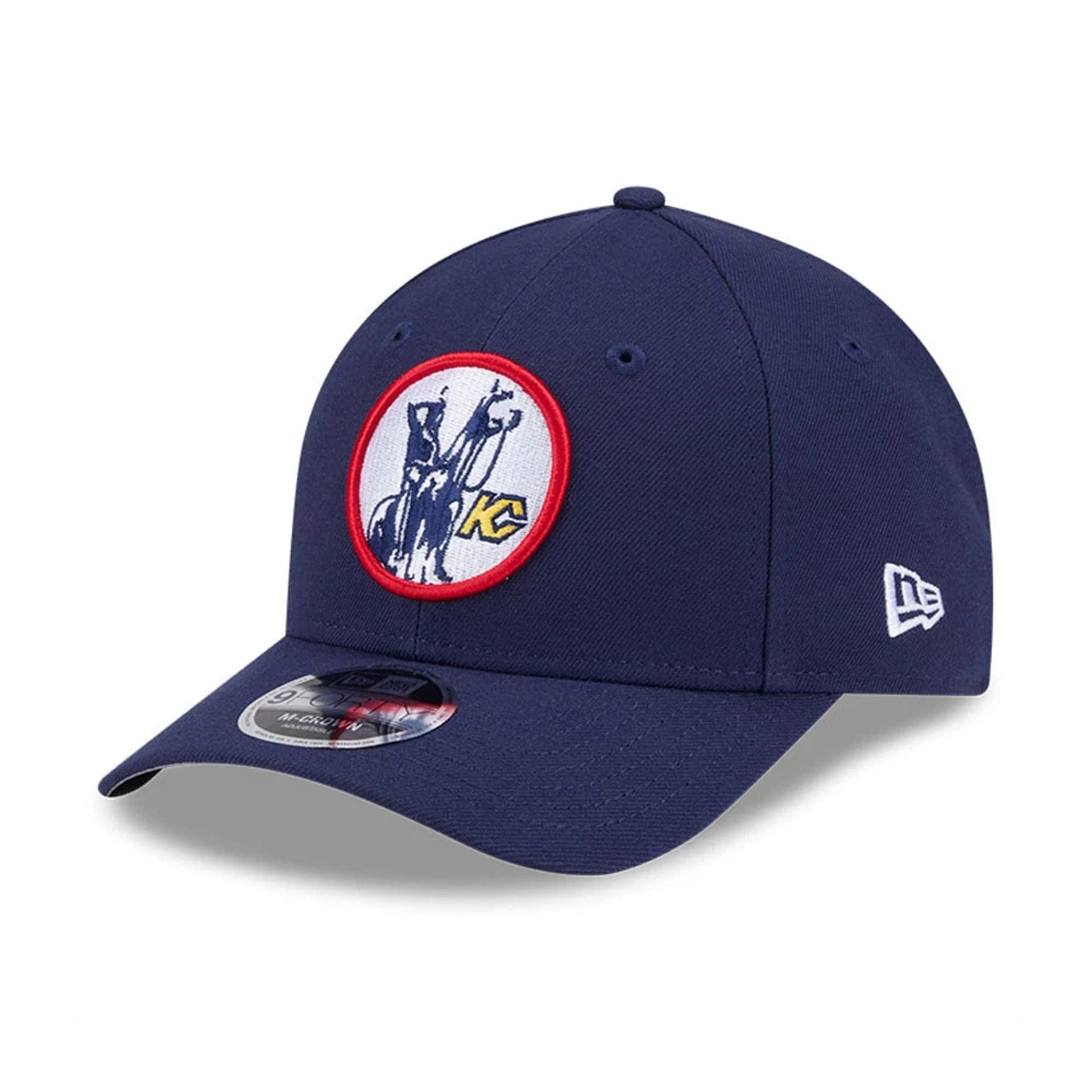 This is a Kansas City Scouts NHL Team Navy 9FORTY M-Crown Adjustable Cap 1