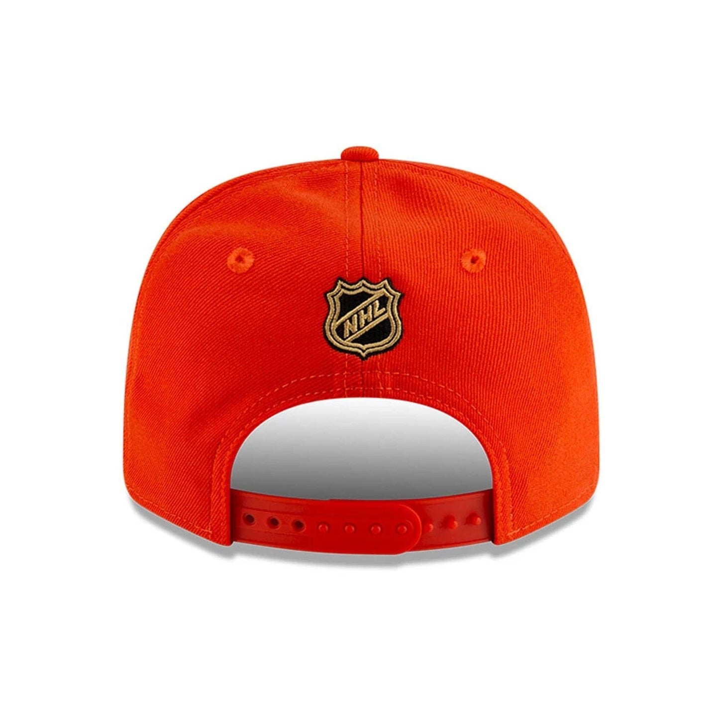 This is a Anaheim Ducks NHL Team Orange 9SEVENTY Stretch Snap Adjustable Cap 7