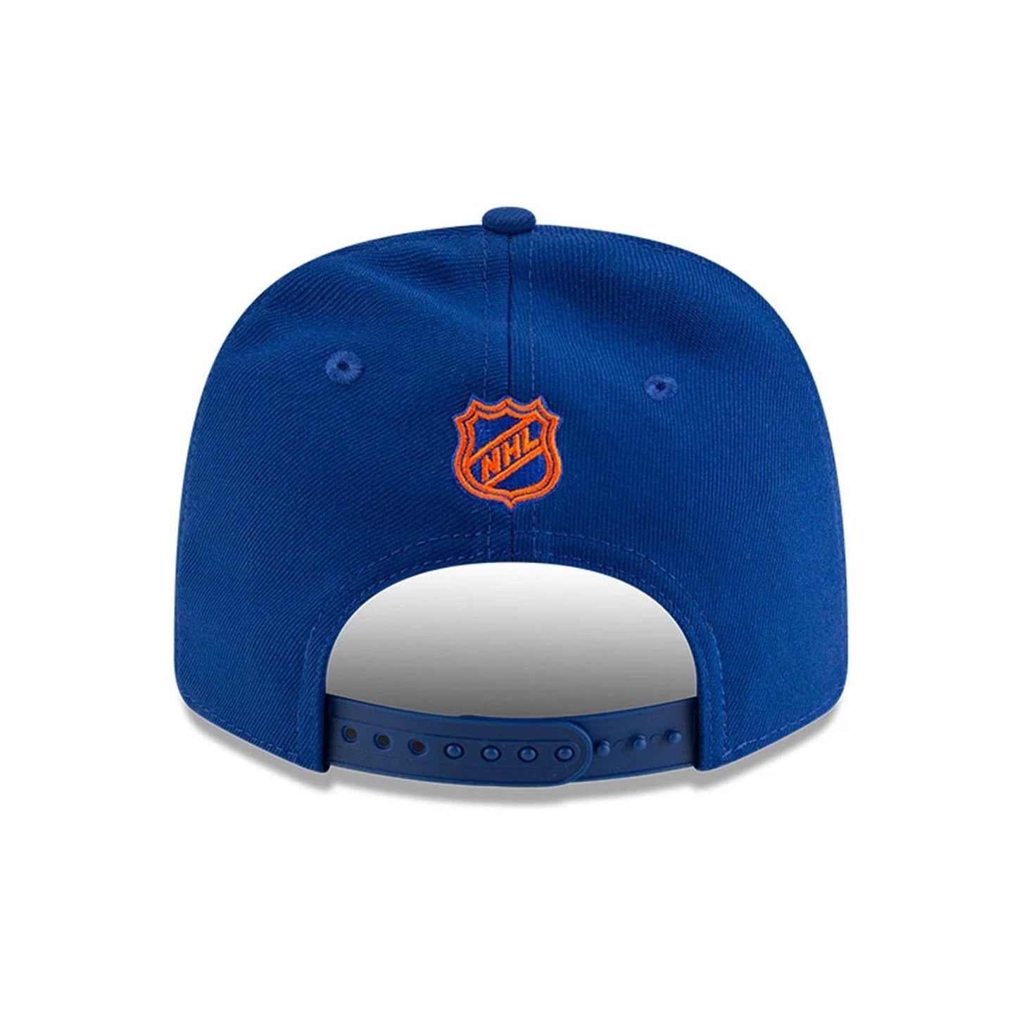 This is a New York Islanders NHL Team Blue 9SEVENTY Stretch Snap Adjustable Cap 7