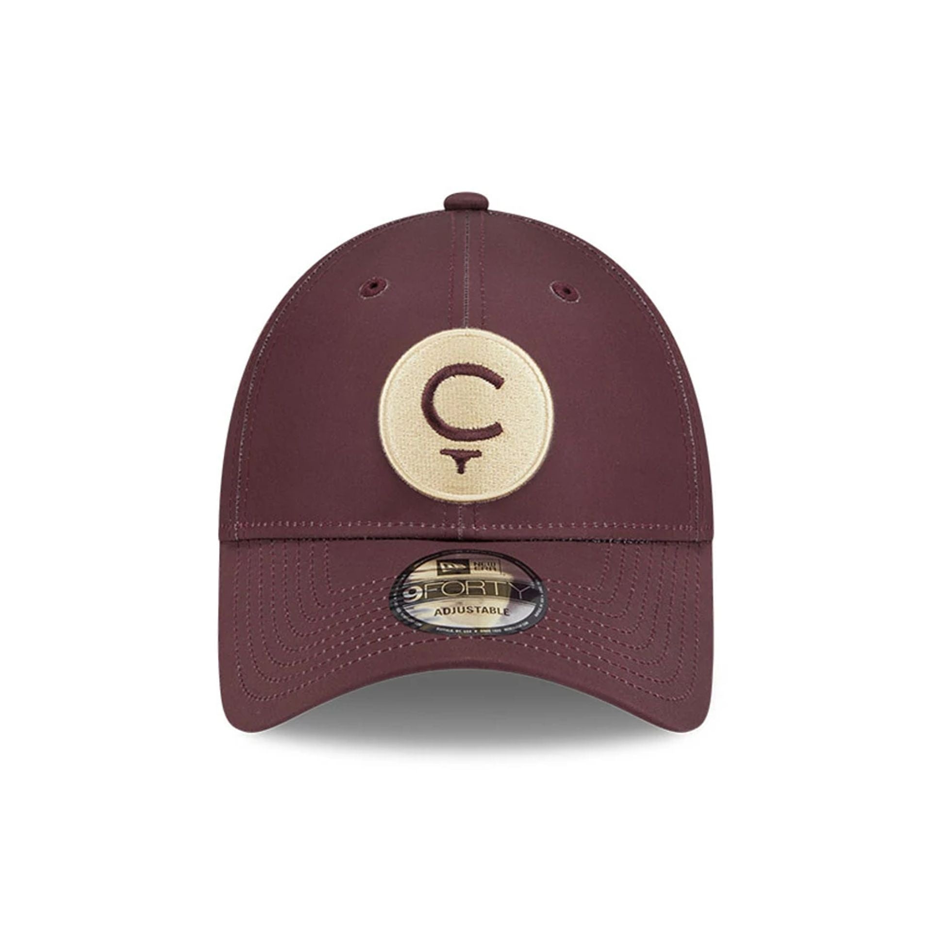 This is a Cleeks LIV Golf 2025 Dark Purple 9FORTY Adjustable Cap 2