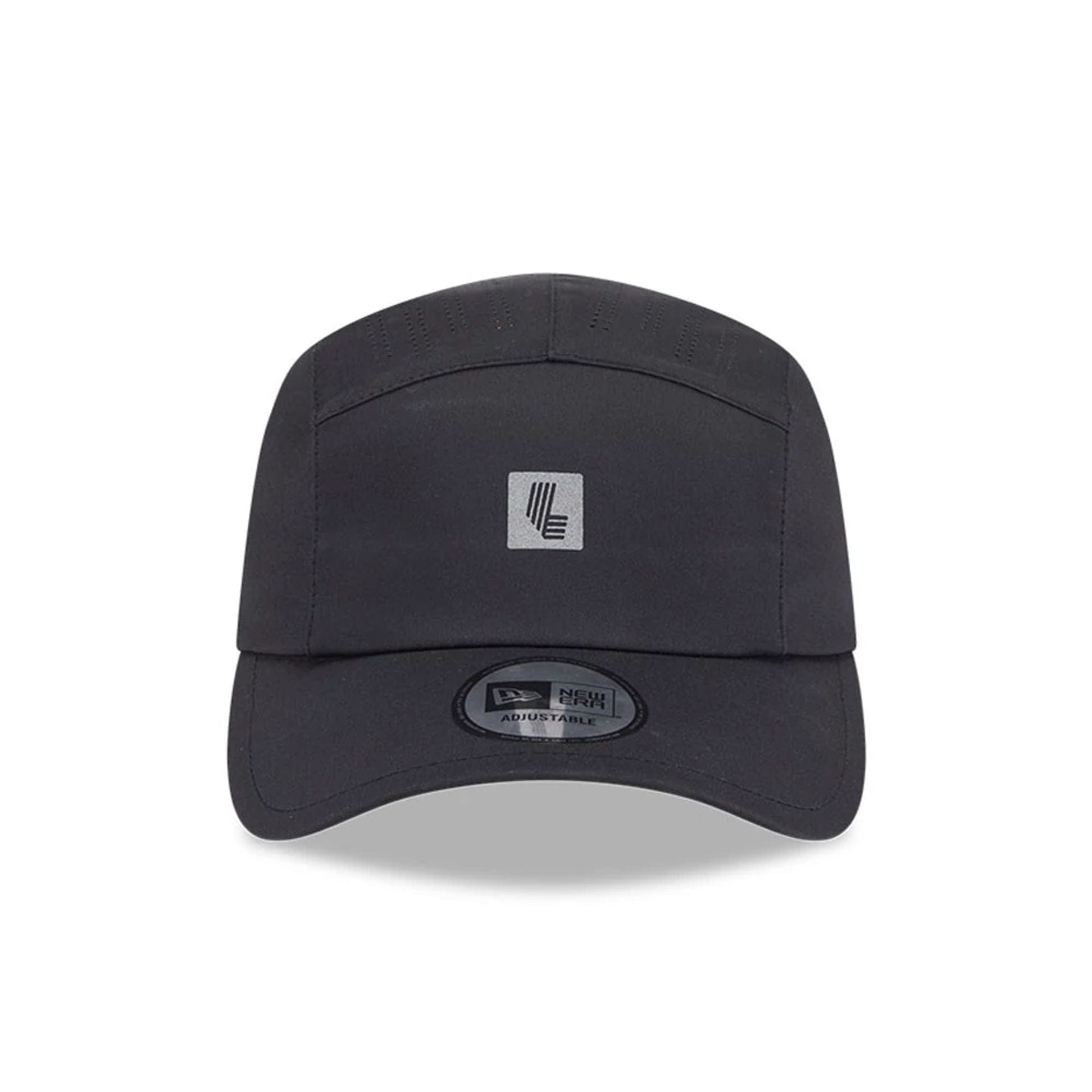 This is a LIV Golf 2025 Black Runner Adjustable Cap 2