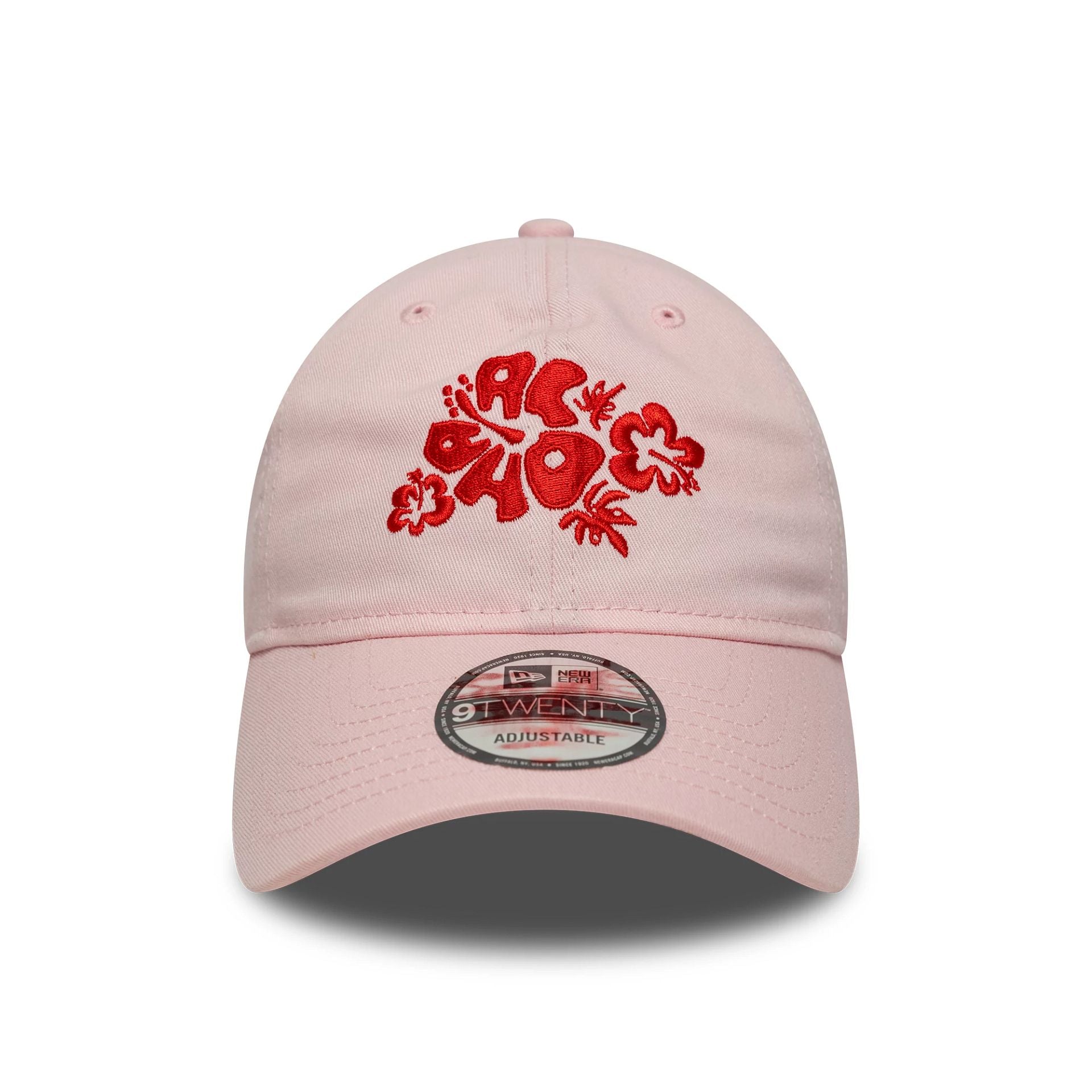 This is a New Era Beach Icon Pastel Pink 9TWENTY Adjustable Cap 2