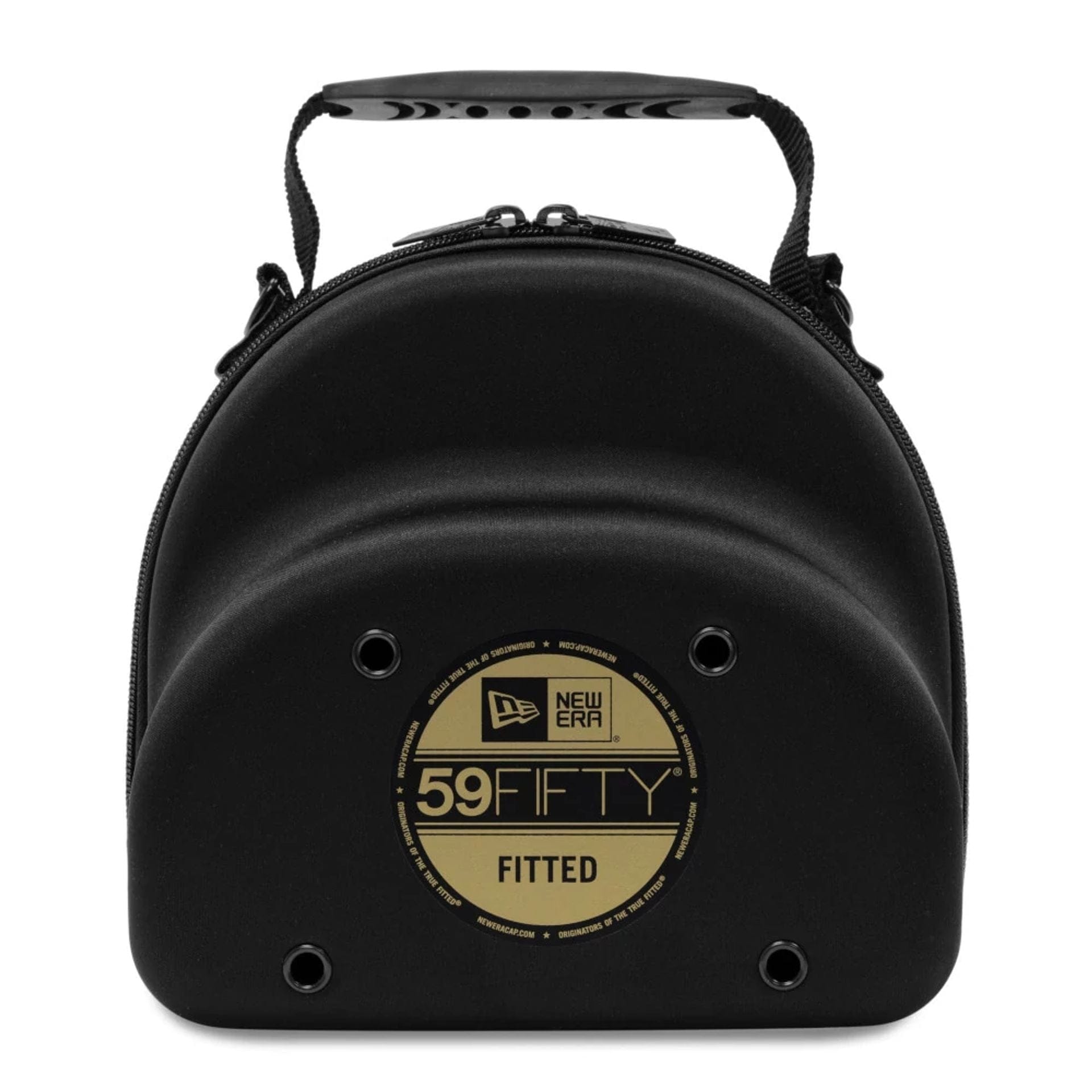 This is a New Era 59FIFTY Day 2025 Black 2Pk 59FIFTY Cap Carrier 1