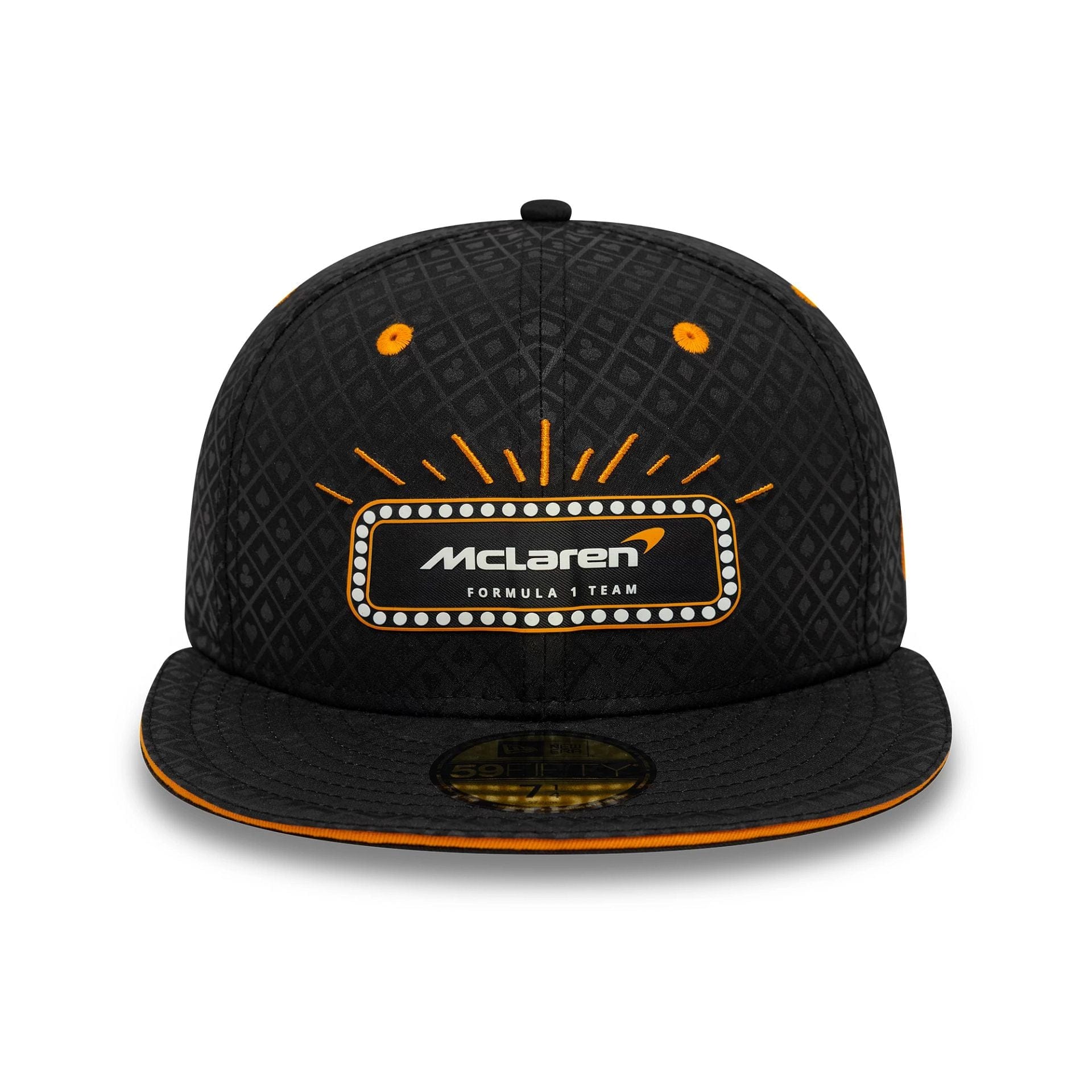 This is a McLaren Racing Vegas Race Special Black 59FIFTY Fitted Cap 2