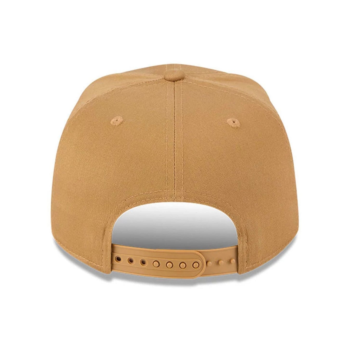 This is a MoneyGram Haas Formula 1 Esteban Ocon Austin Race Special Beige 9FIFTY Stretch Snap Adjustable Cap 7