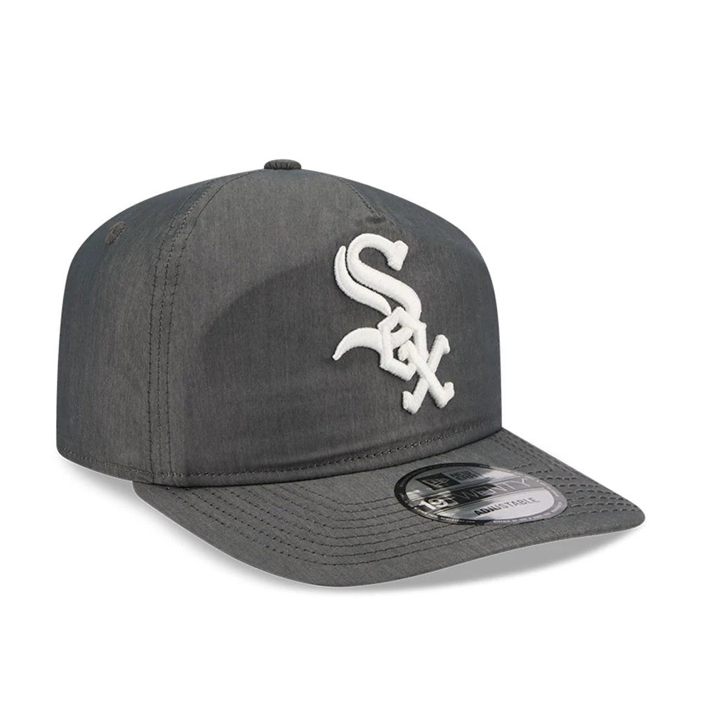 This is a Chicago White Sox MLB Nylon Open Grey 19TWENTY Adjustable Cap 4