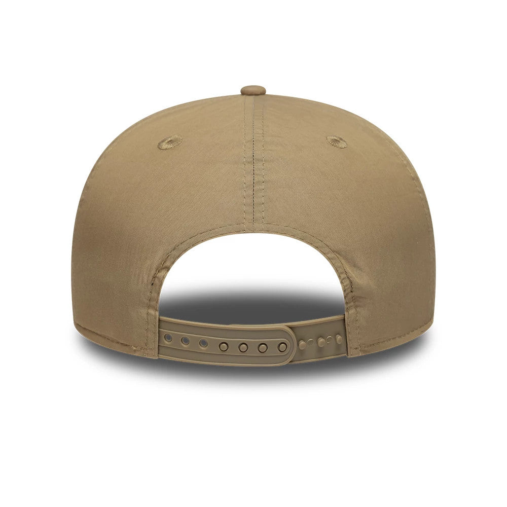This is a LA Dodgers MLB Nylon Open Beige 19TWENTY Adjustable Cap 7