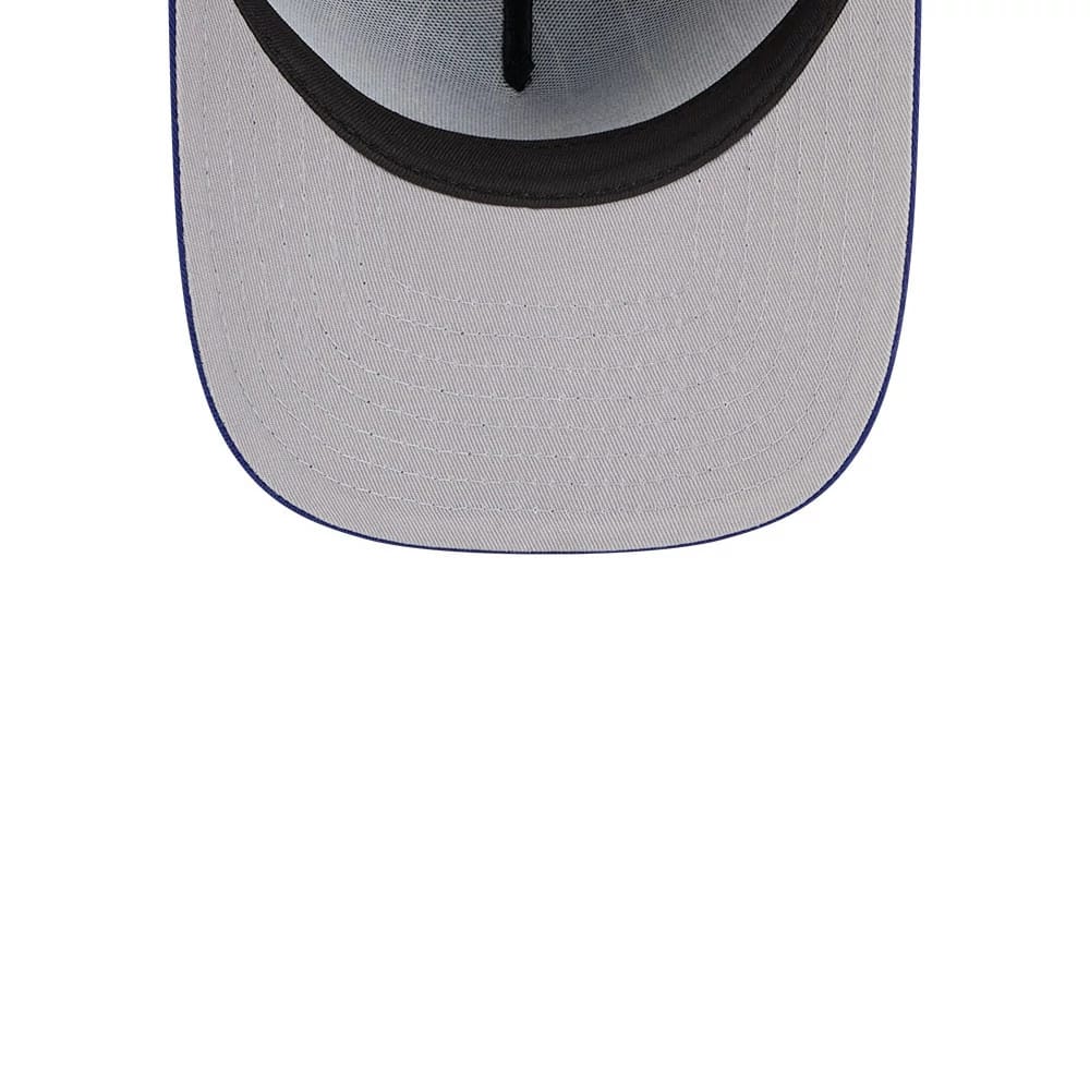 This is a LA Dodgers MLB Parallel Dark Blue 59FIFTY A-Frame Fitted Cap 2