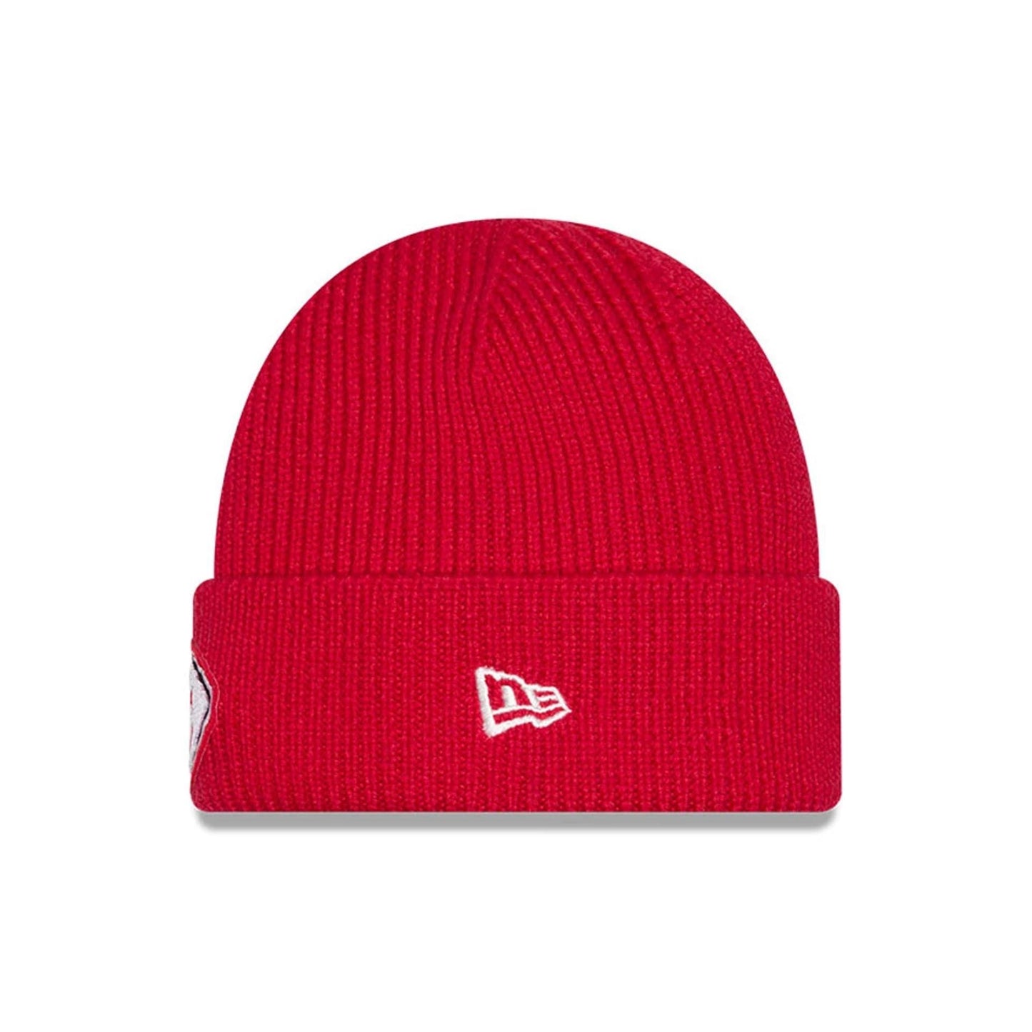 This is a Kansas City Chiefs NFL Red Skull Knit Beanie Hat 3