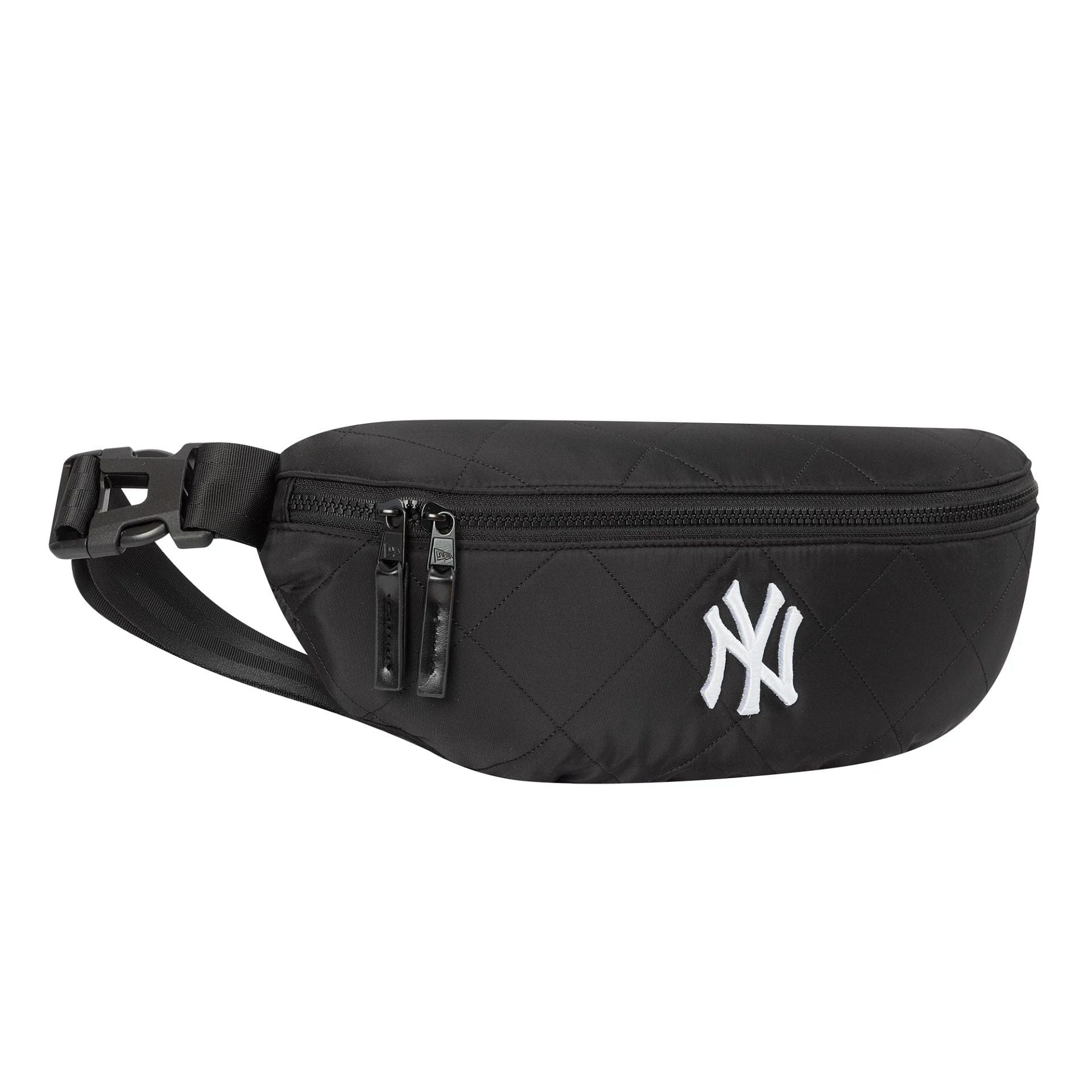 This is a New York Yankees MLB Quilted Black Waist Bag 2