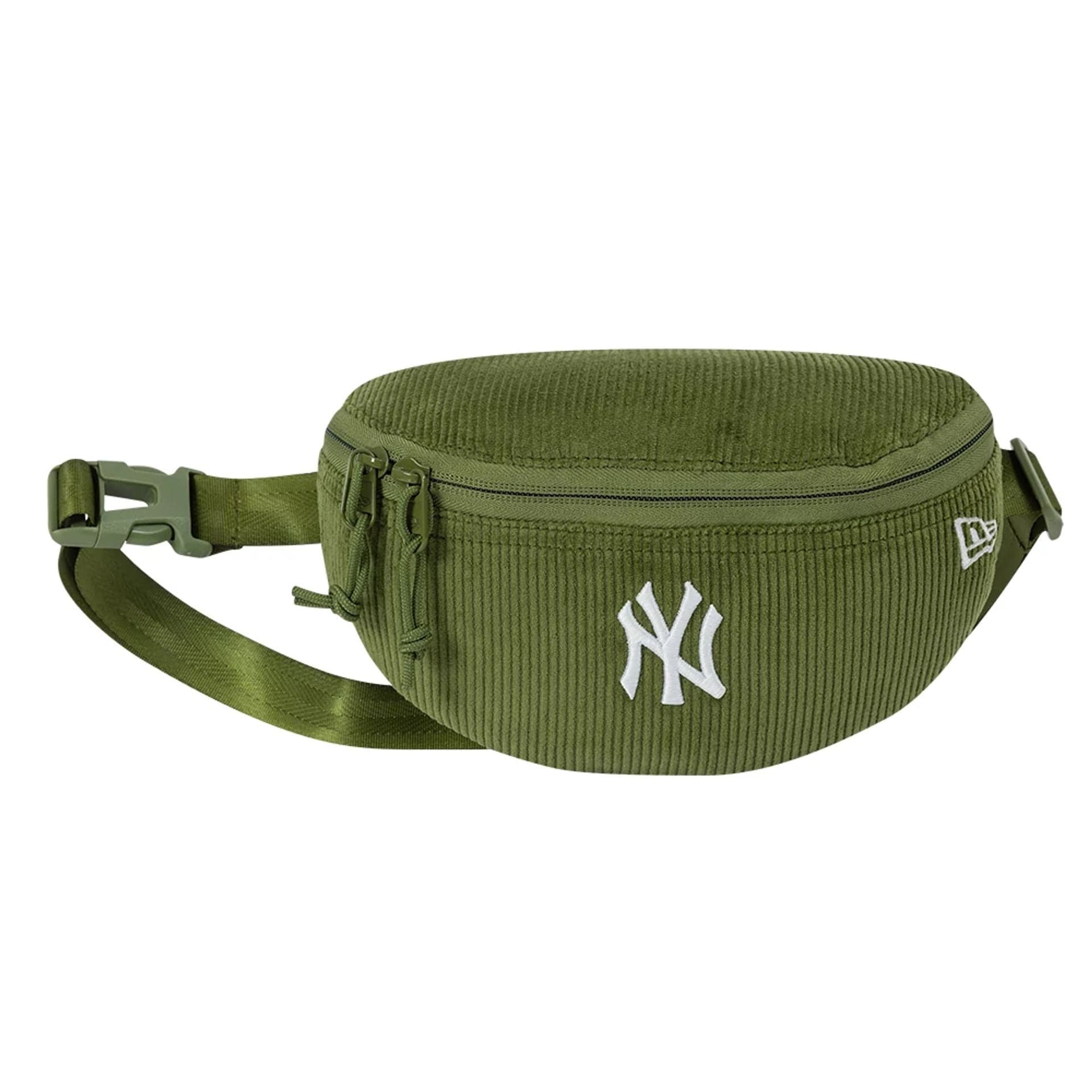 This is a New York Yankees MLB Cord Dark Green Waist Bag 1